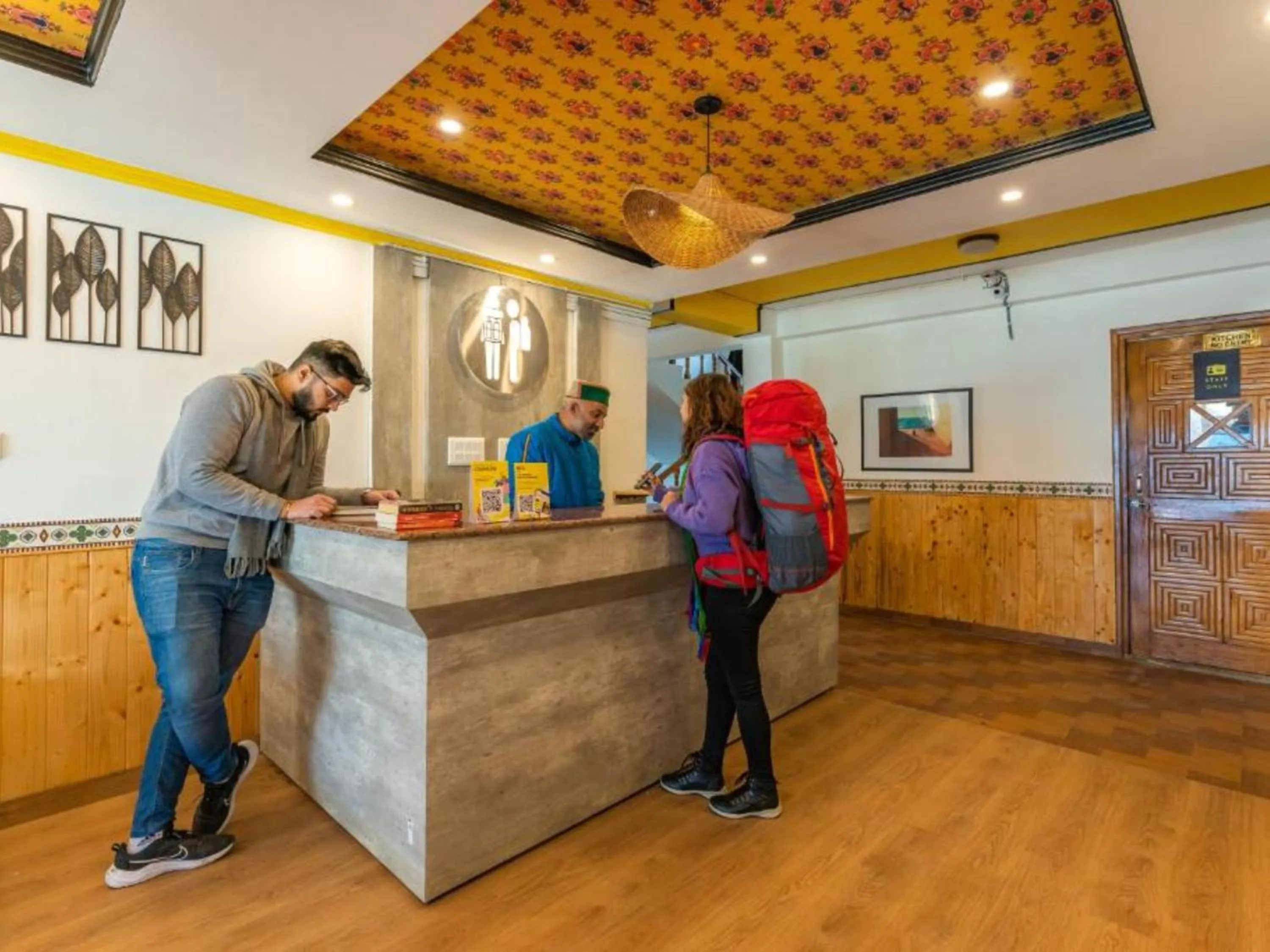 People in The Hosteller Manali, Old Manali