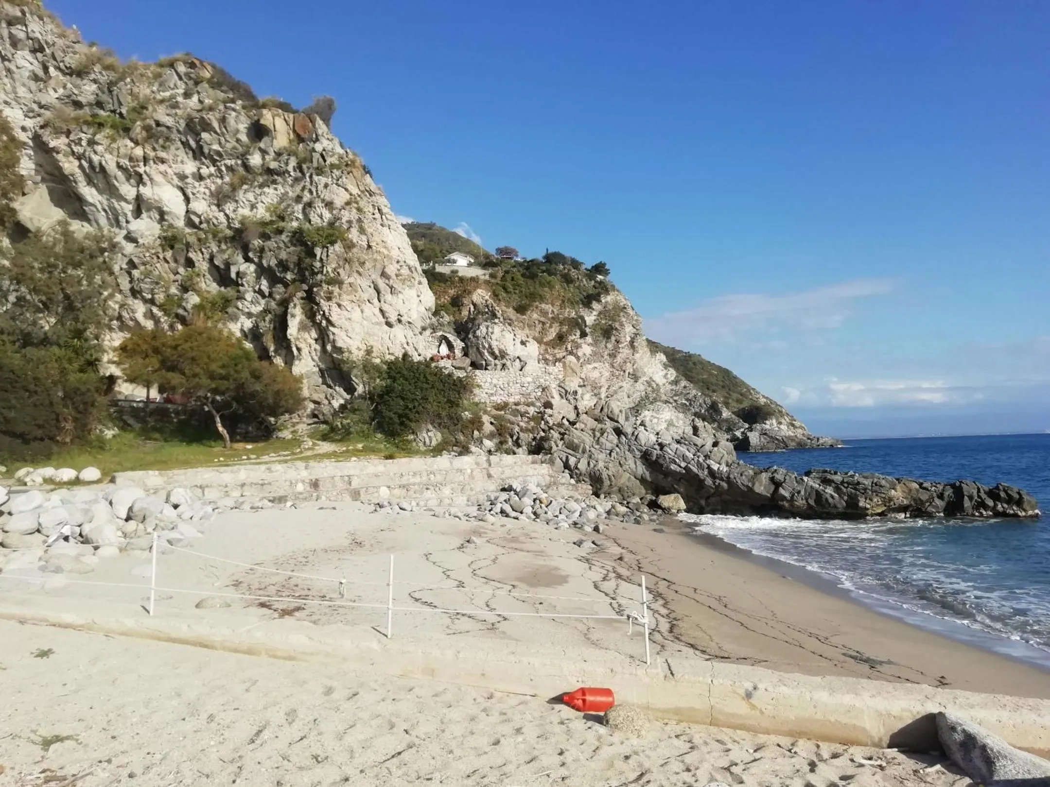 Beach in Miriasol Bed and Breakfast