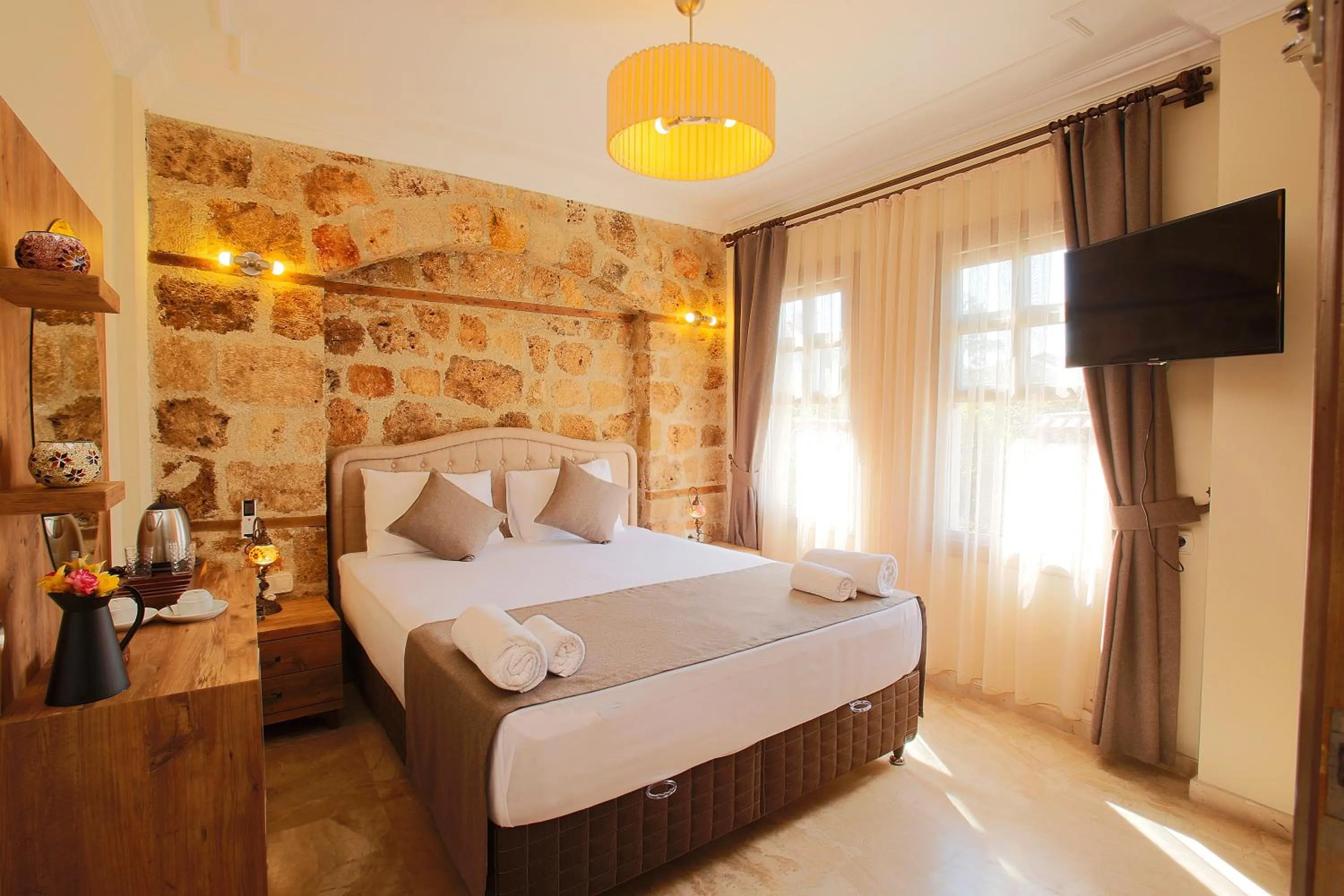 Bedroom, Bed in Castle Inn Boutique Hotel