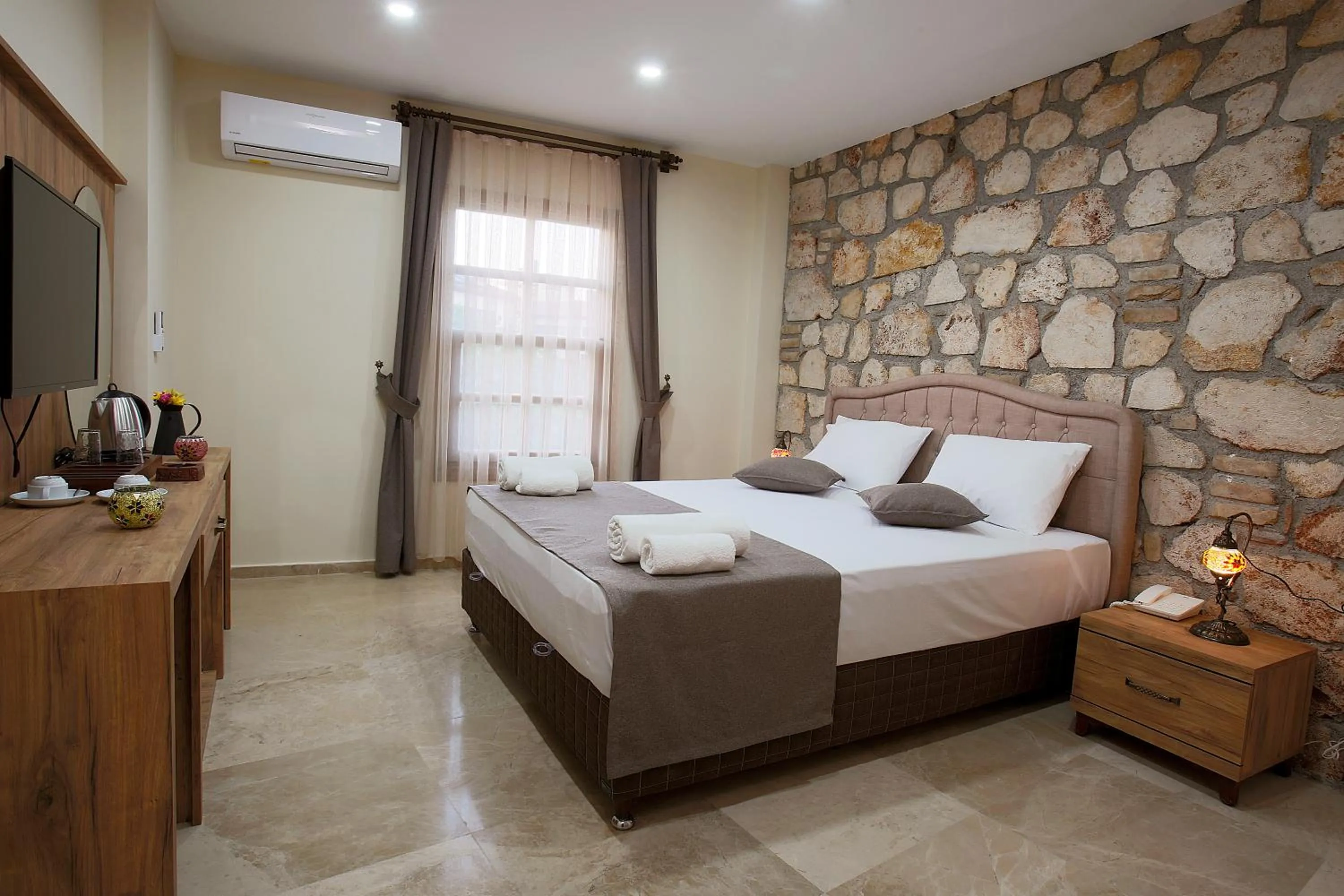 Bedroom, Bed in Castle Inn Boutique Hotel