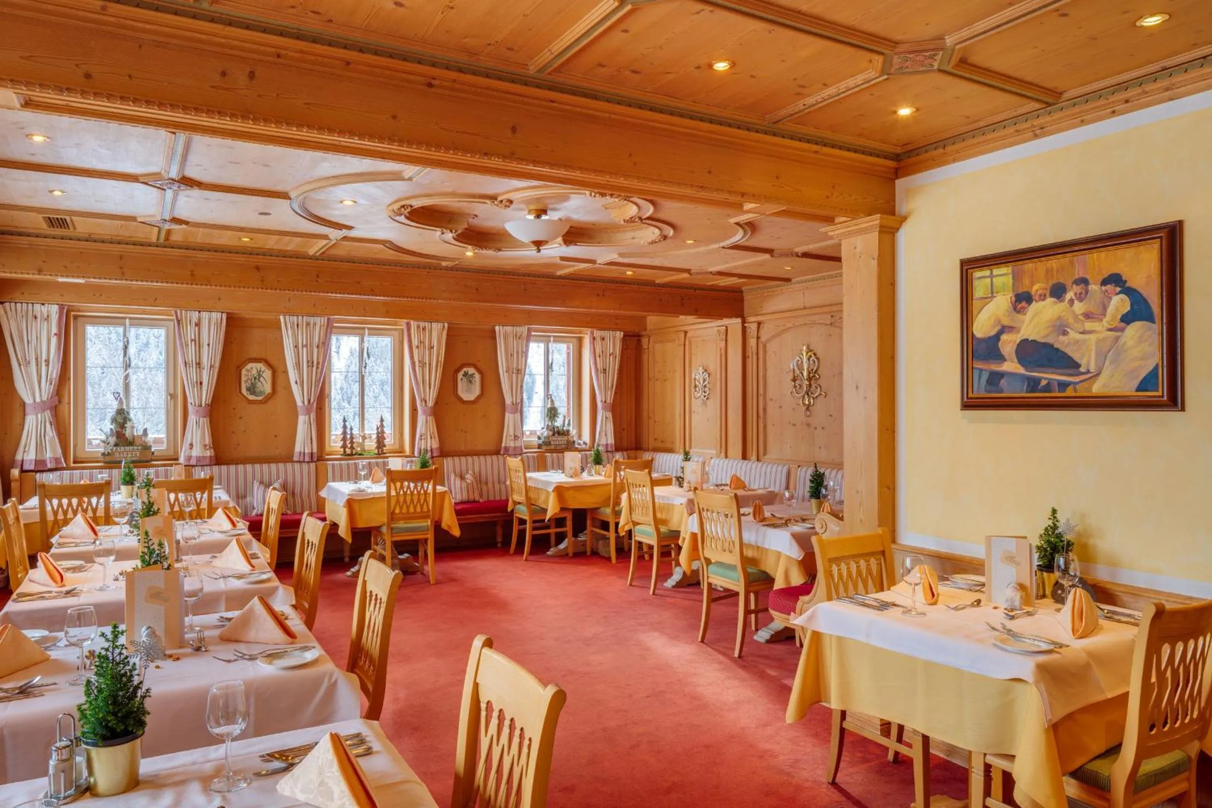 Restaurant/places to eat in Berg-Spa & Hotel Zamangspitze