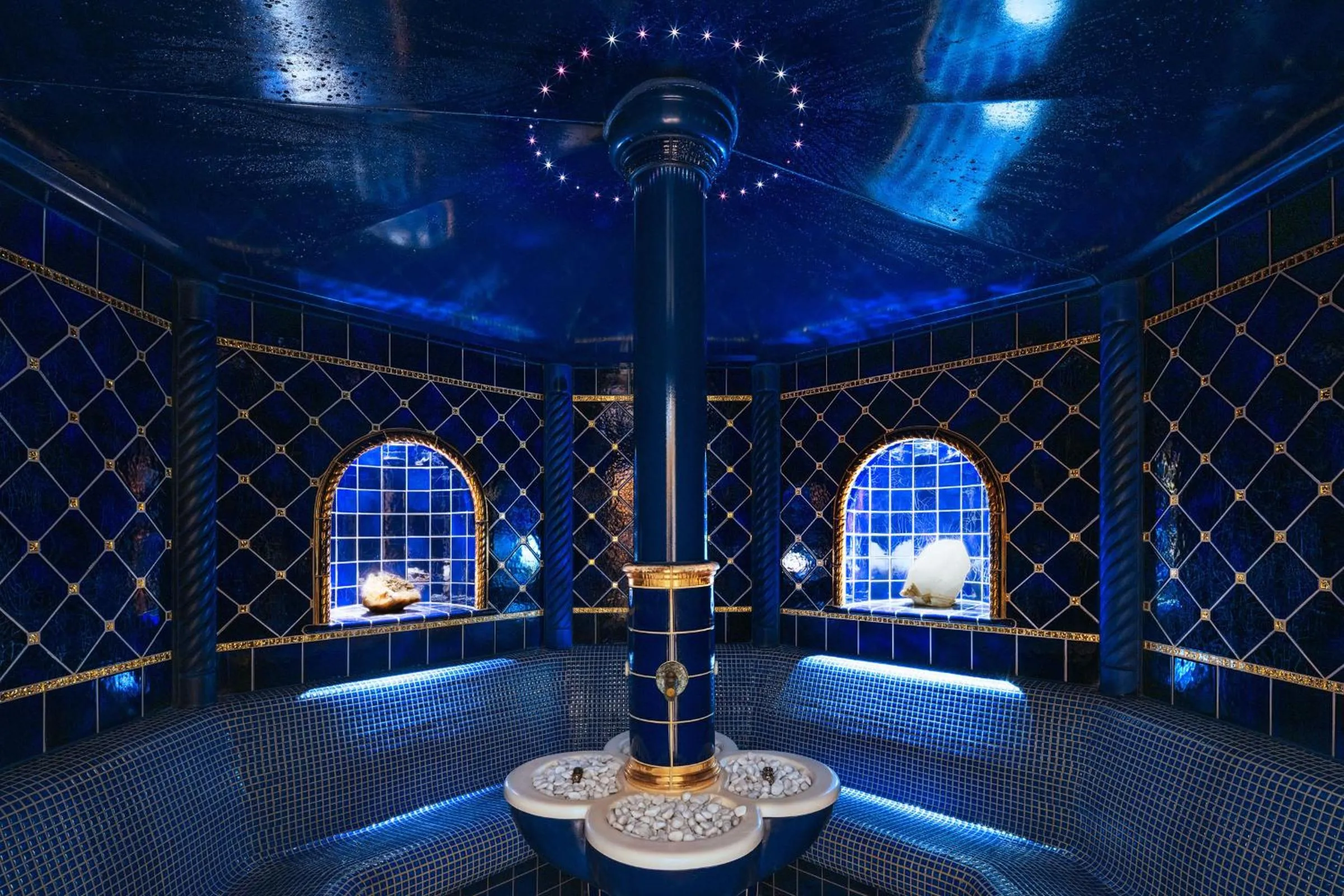 Sauna in Berg-Spa & Hotel Zamangspitze