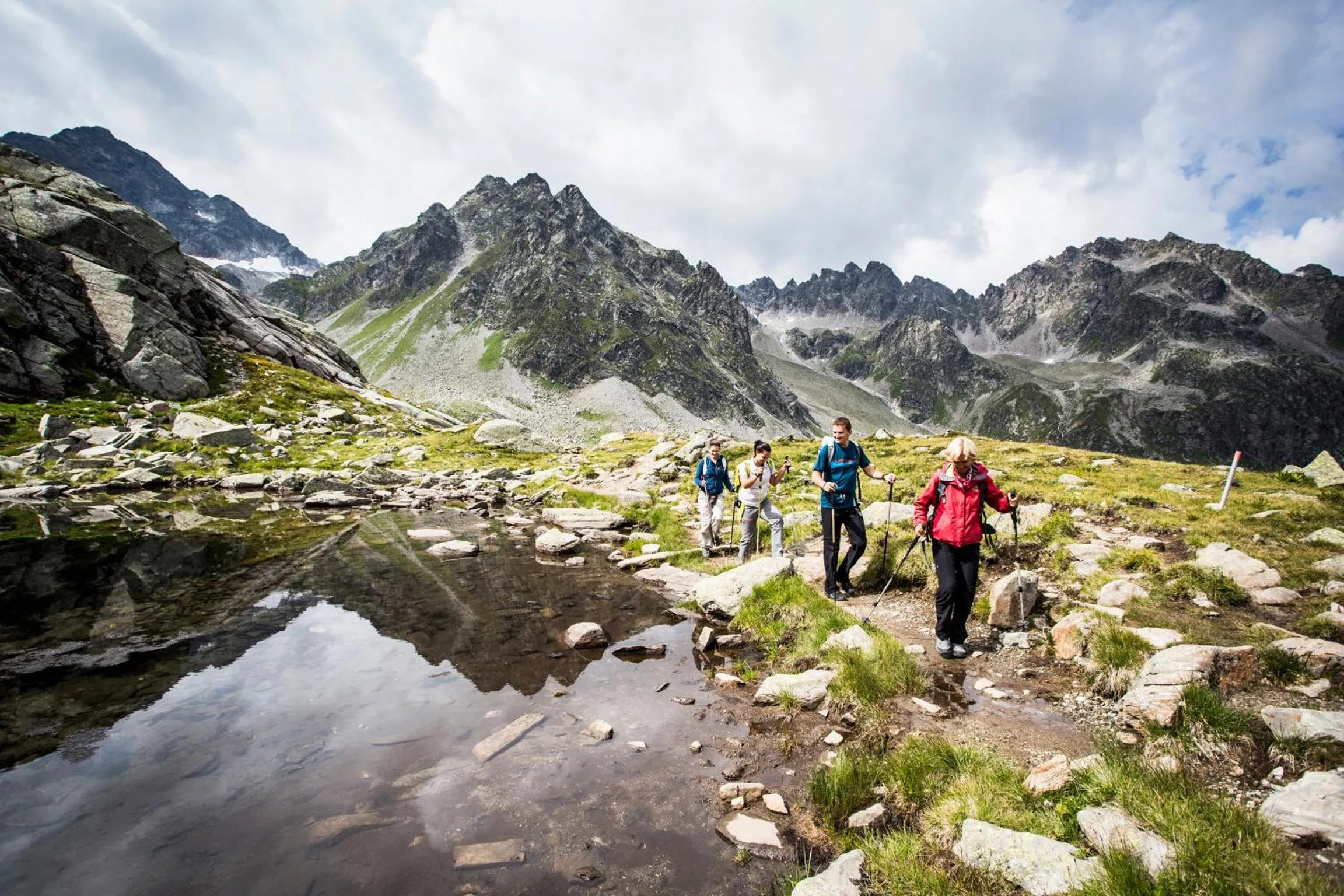 Natural landscape in Berg-Spa & Hotel Zamangspitze