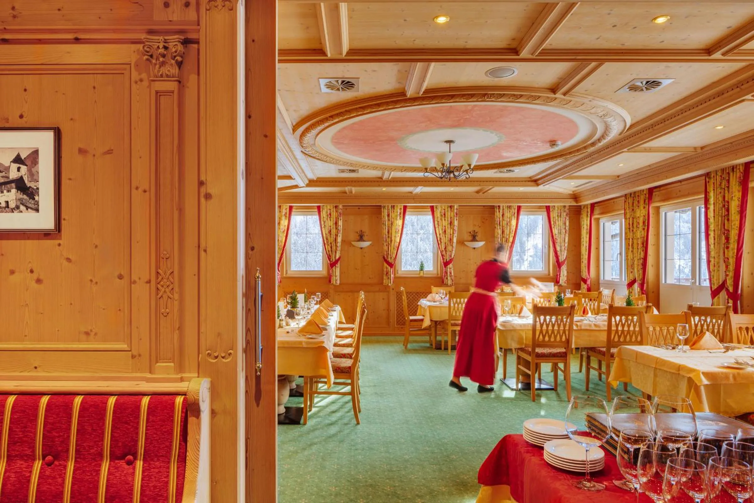 Restaurant/places to eat in Berg-Spa & Hotel Zamangspitze