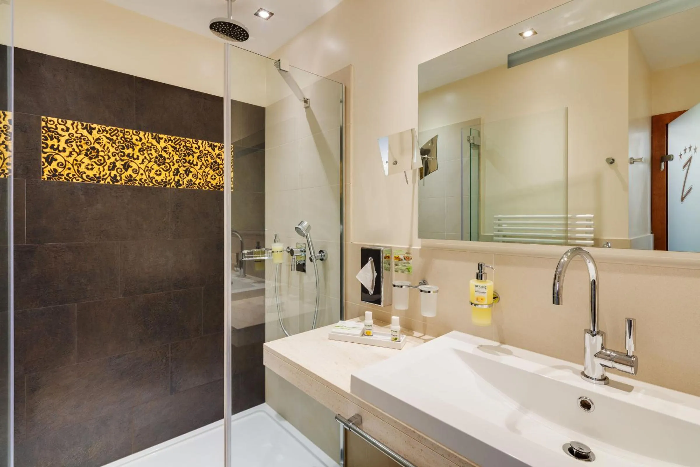 Decorative detail in Berg-Spa & Hotel Zamangspitze