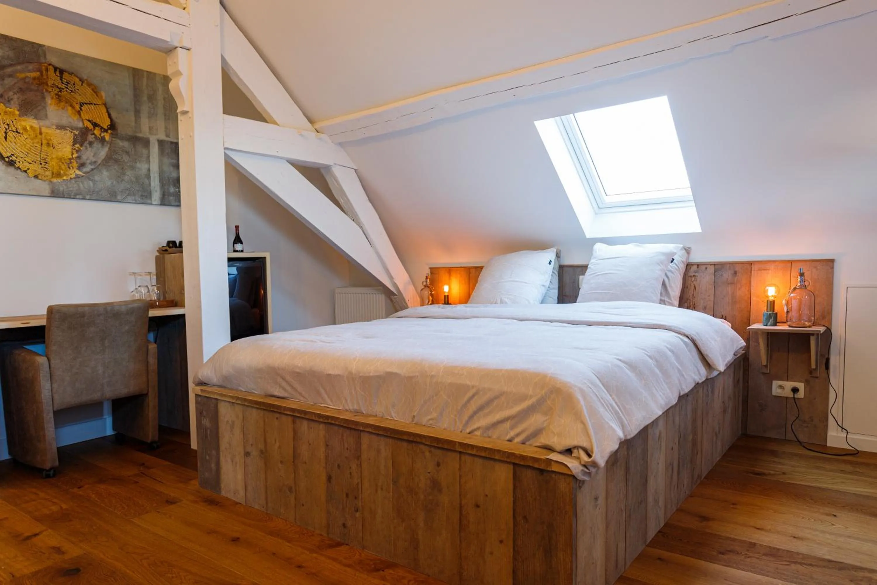 Bedroom, Bed in B&B 'T ZOUTE