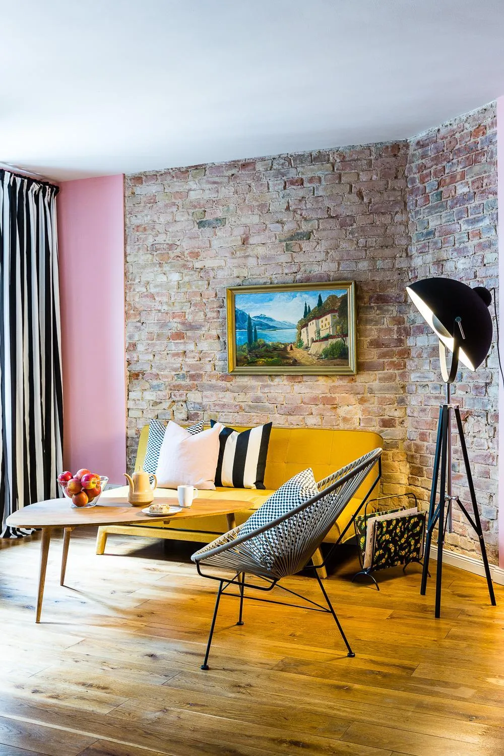 Living room in Brilliant Apartments