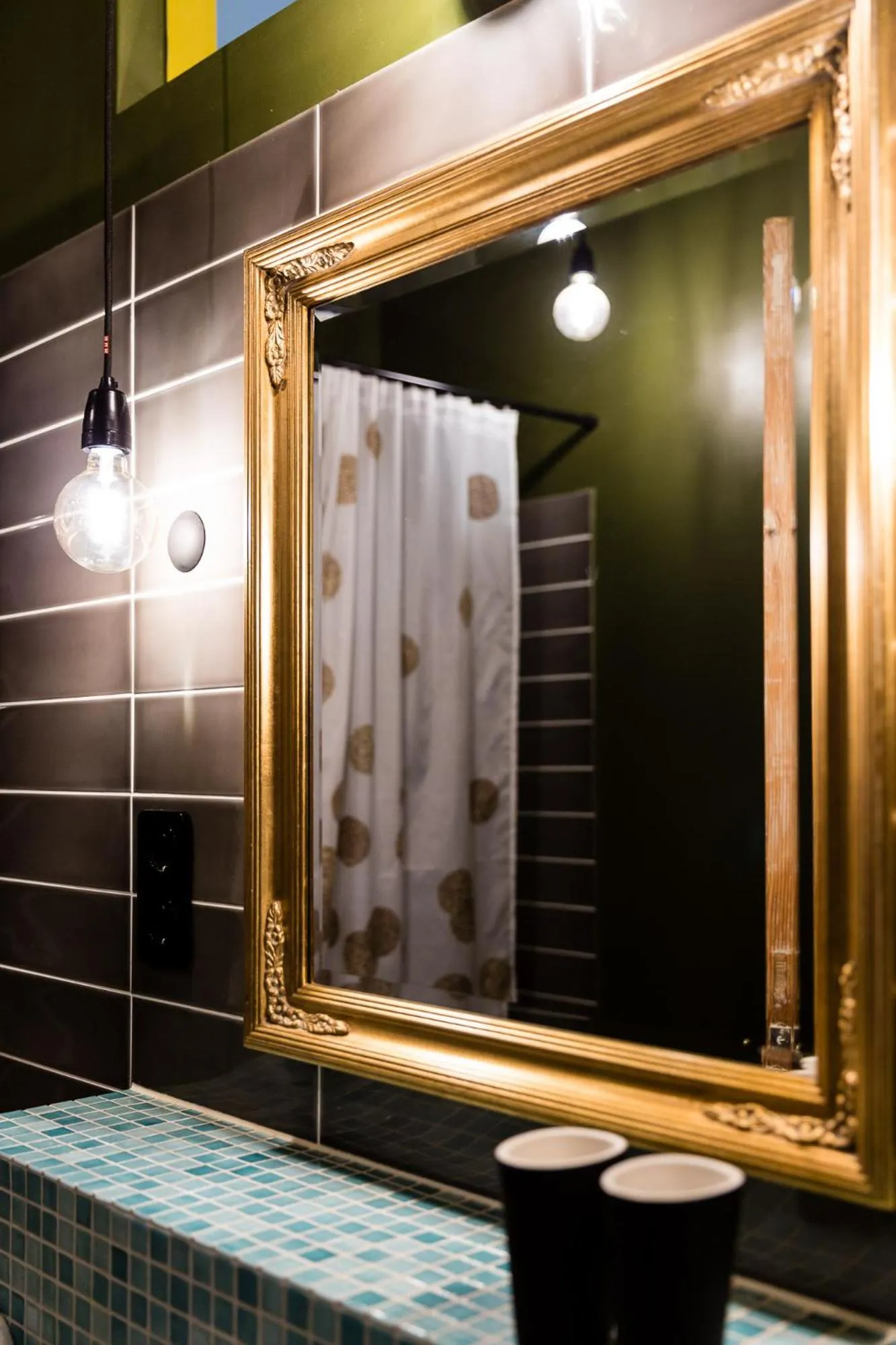 Decorative detail in Brilliant Apartments