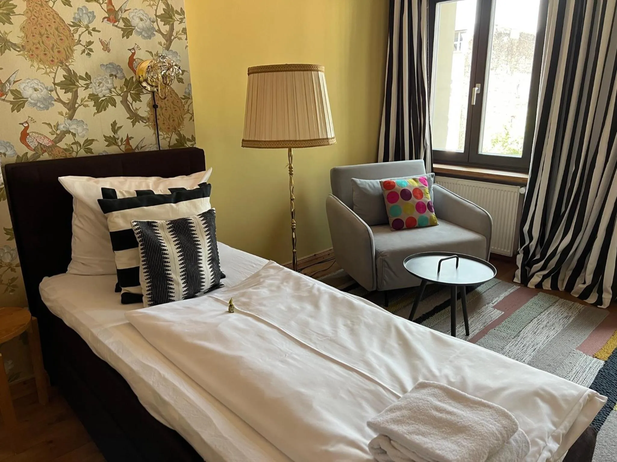 Bed in Brilliant Apartments