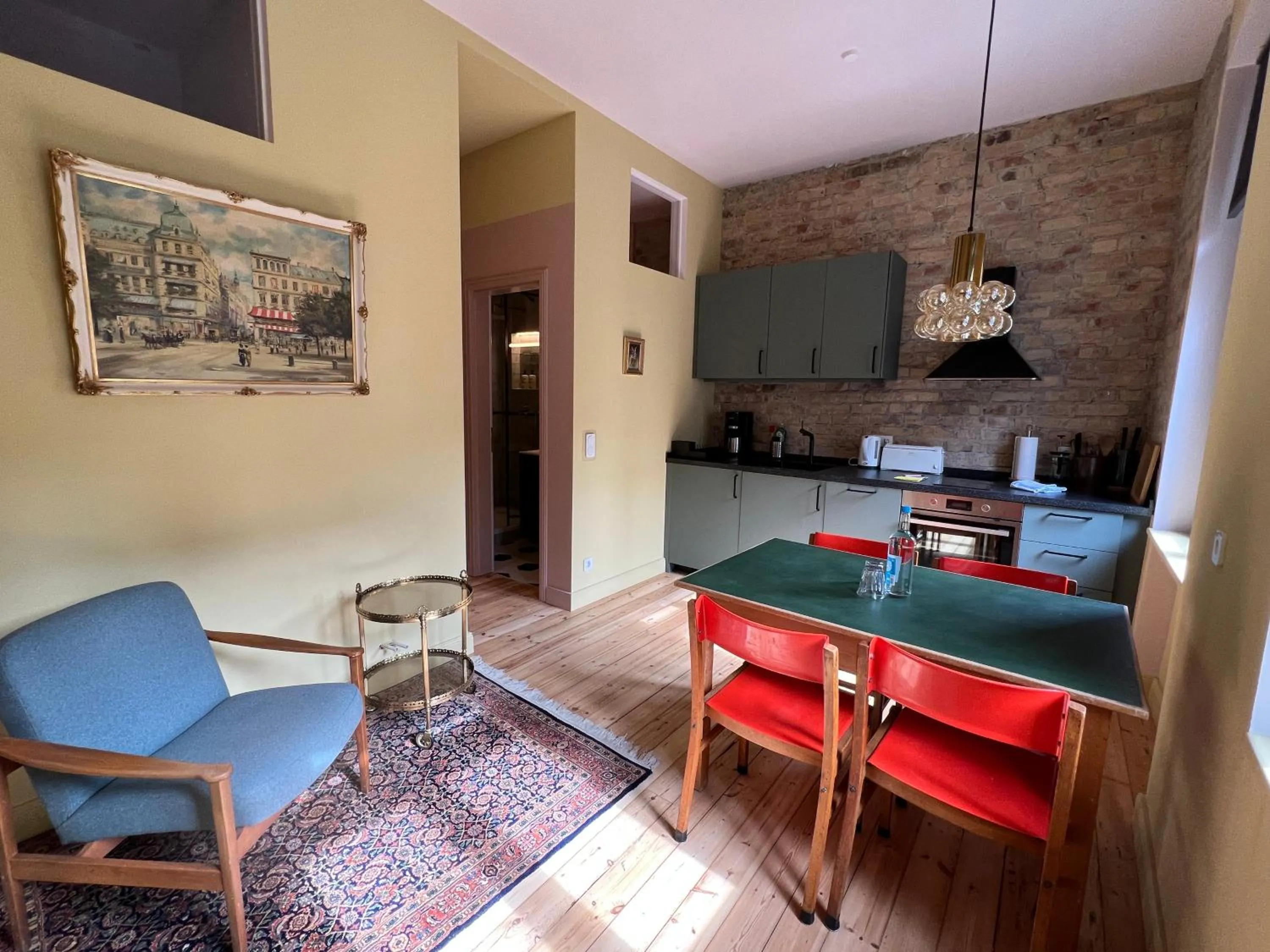 Living room in Brilliant Apartments