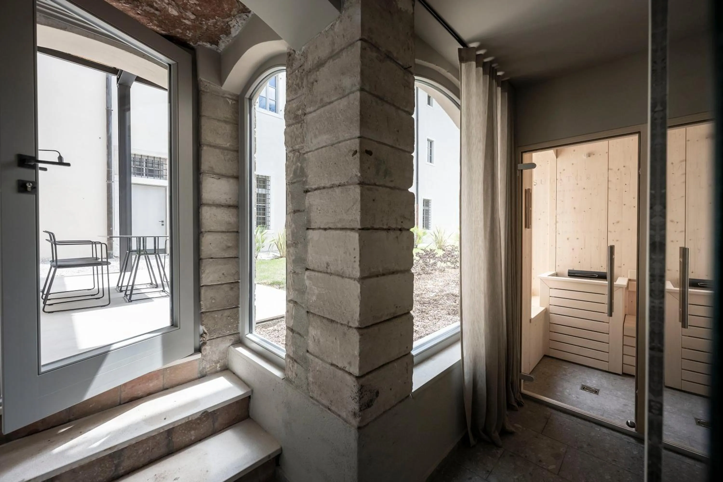 Sauna in Monastero Arx Vivendi