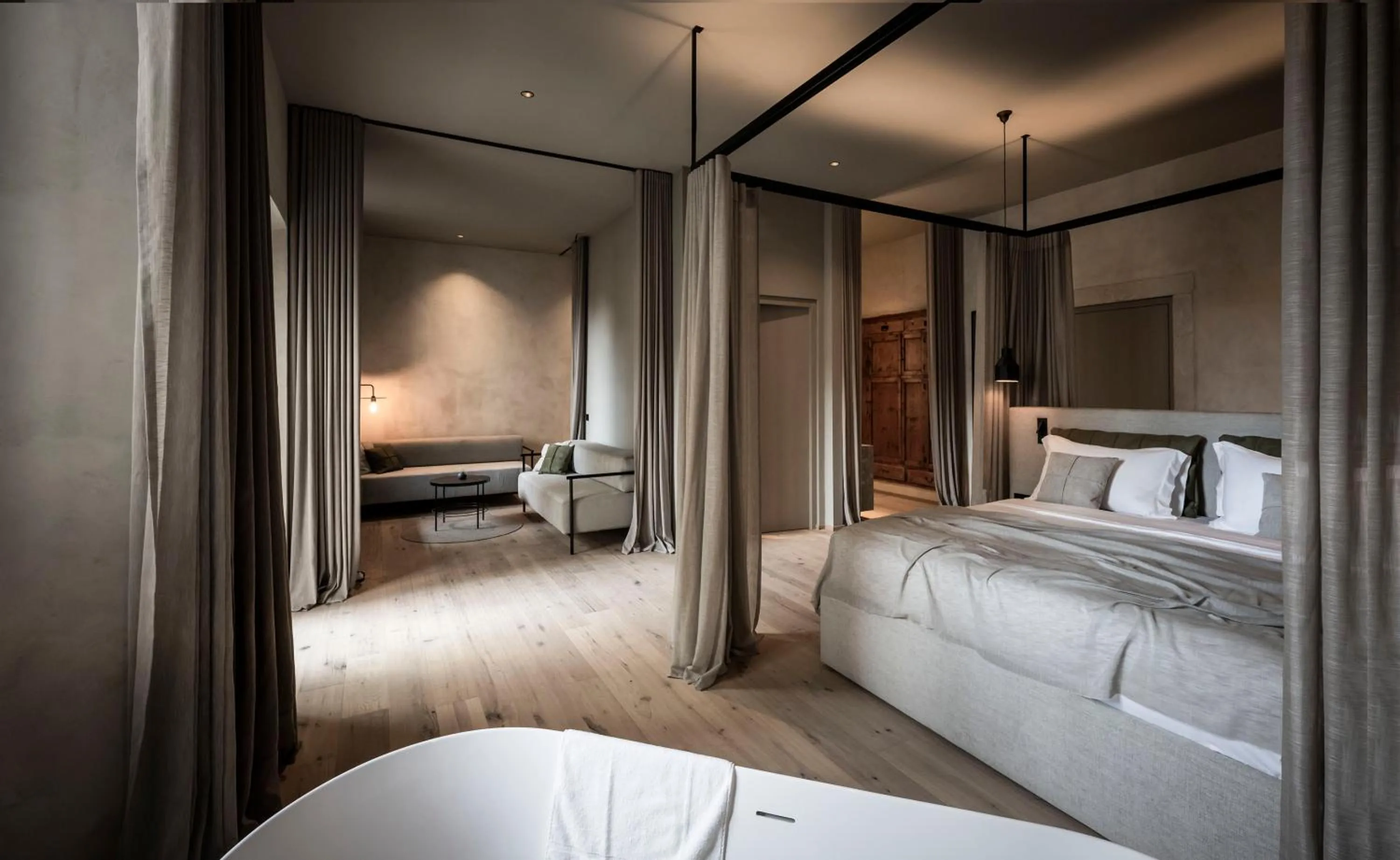 Photo of the whole room, Bed in Monastero Arx Vivendi