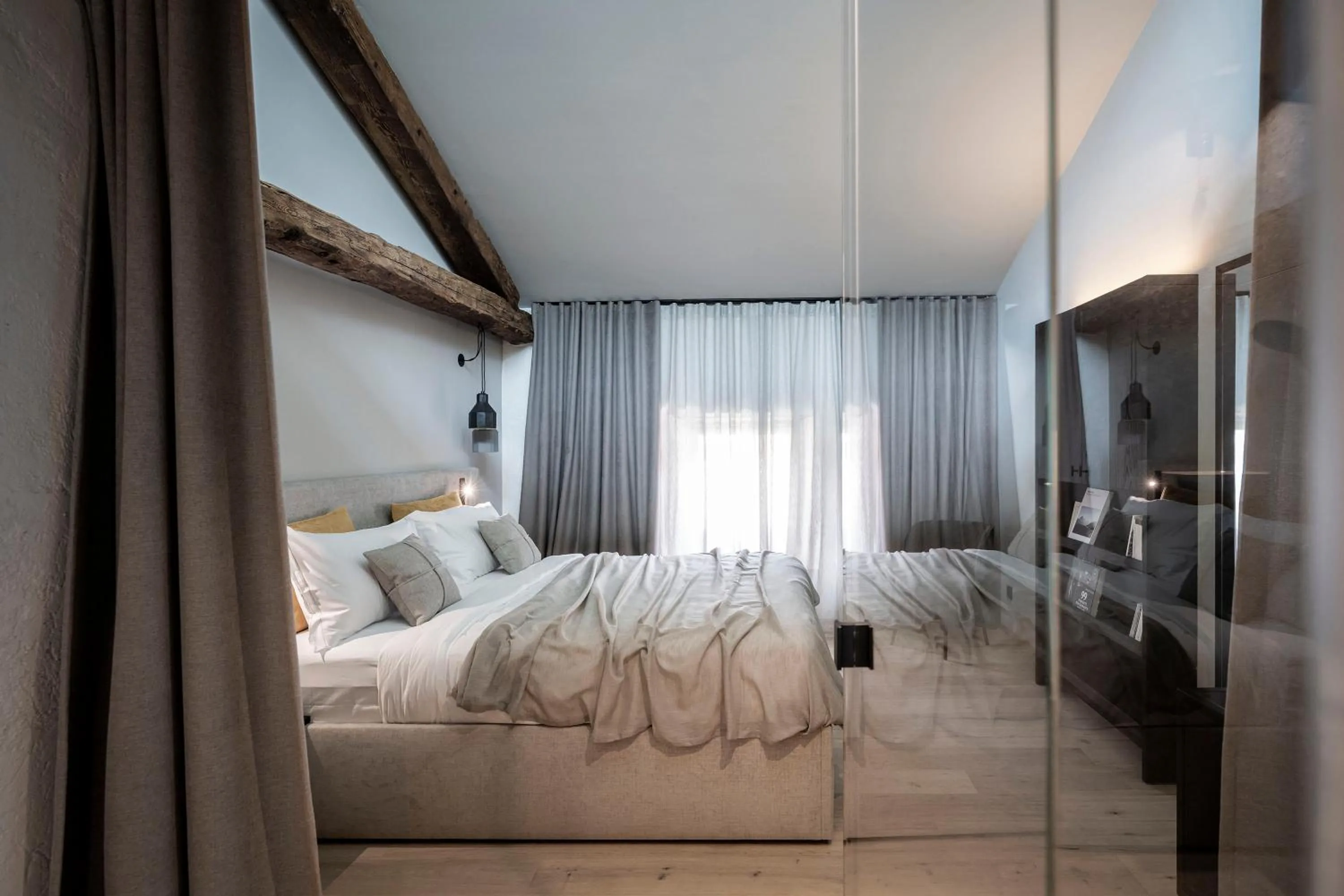 Photo of the whole room, Bed in Monastero Arx Vivendi