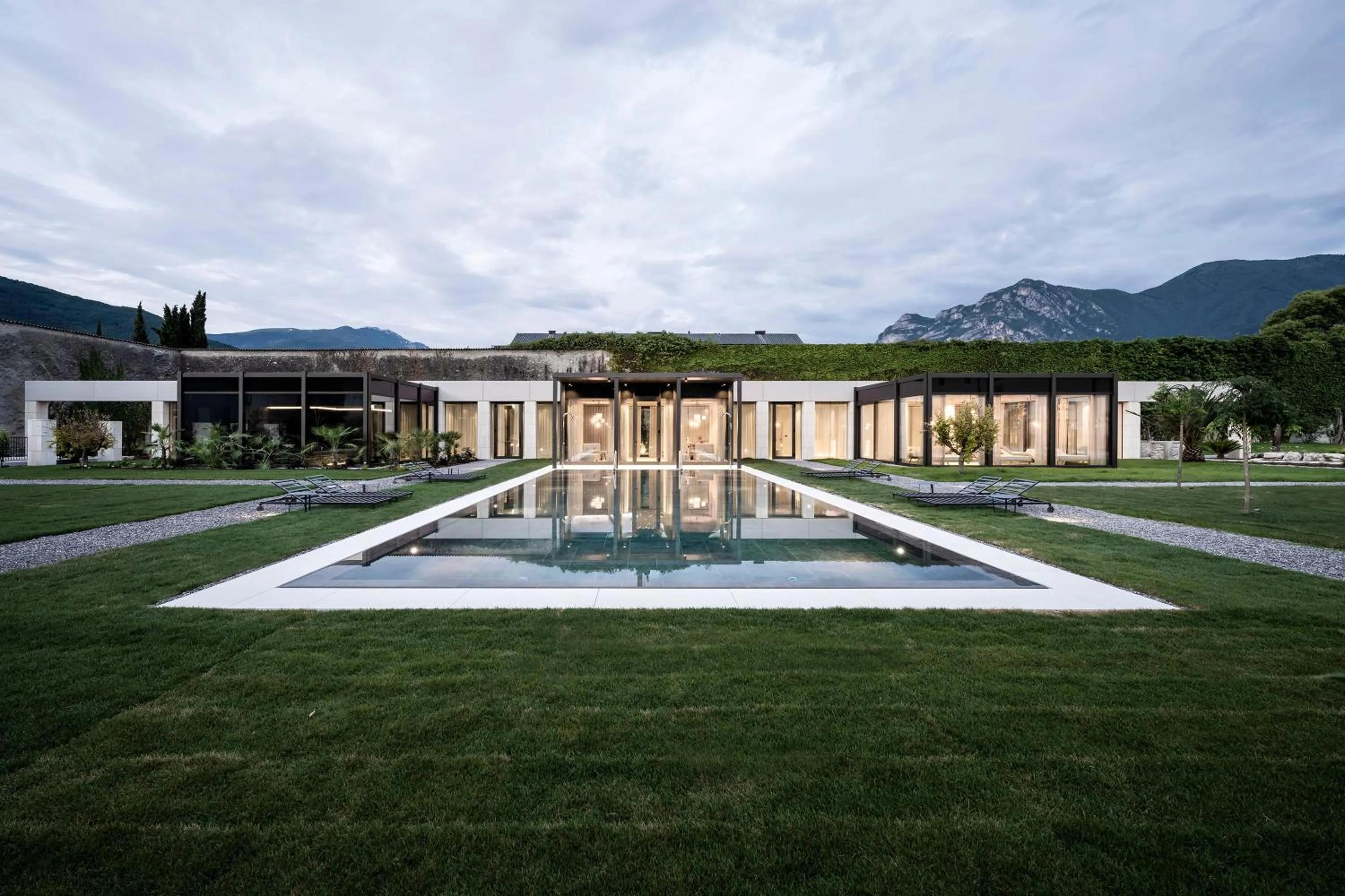 Swimming pool in Monastero Arx Vivendi