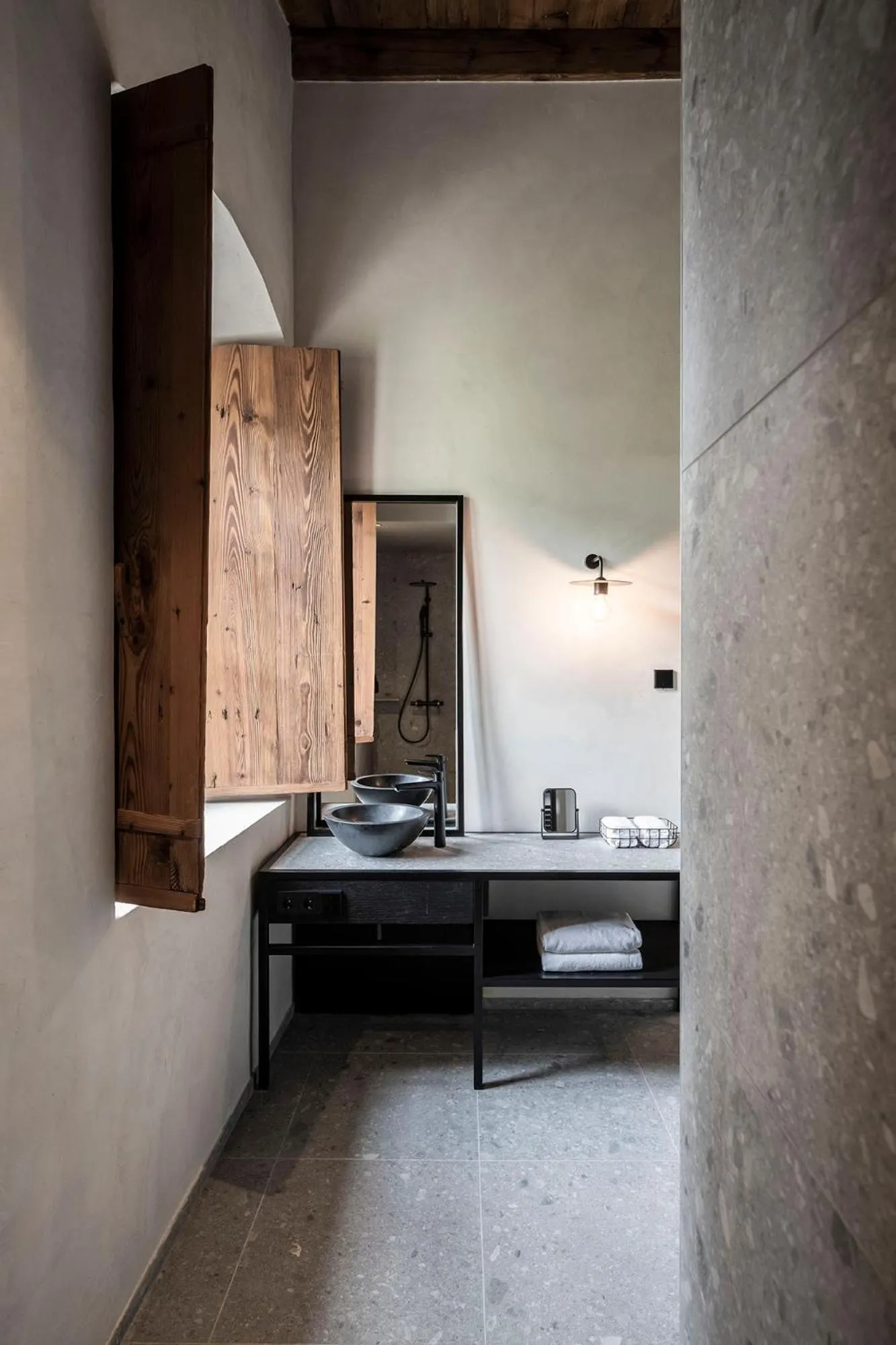 Bathroom in Monastero Arx Vivendi