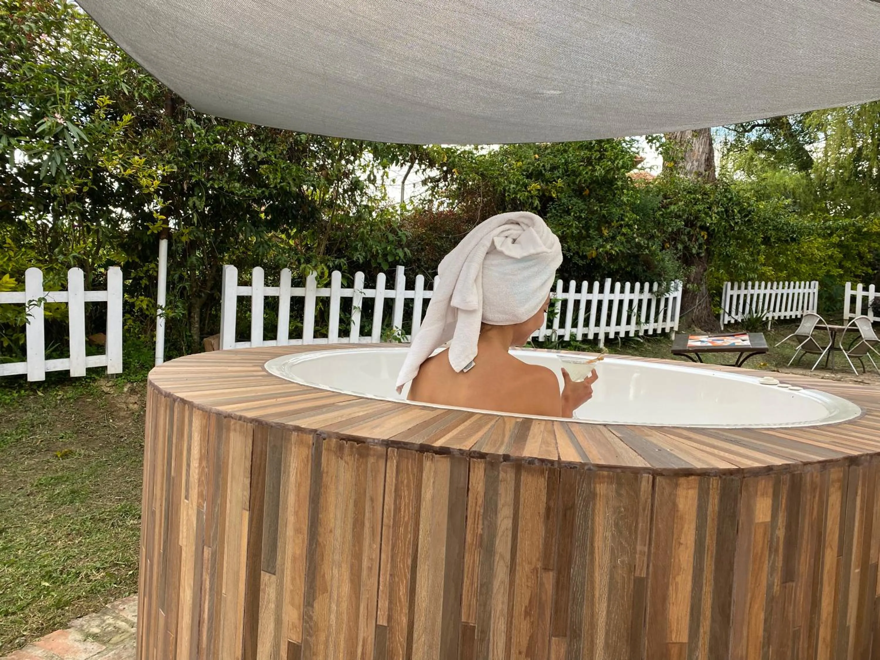 Hot Tub in Bombon Hotel