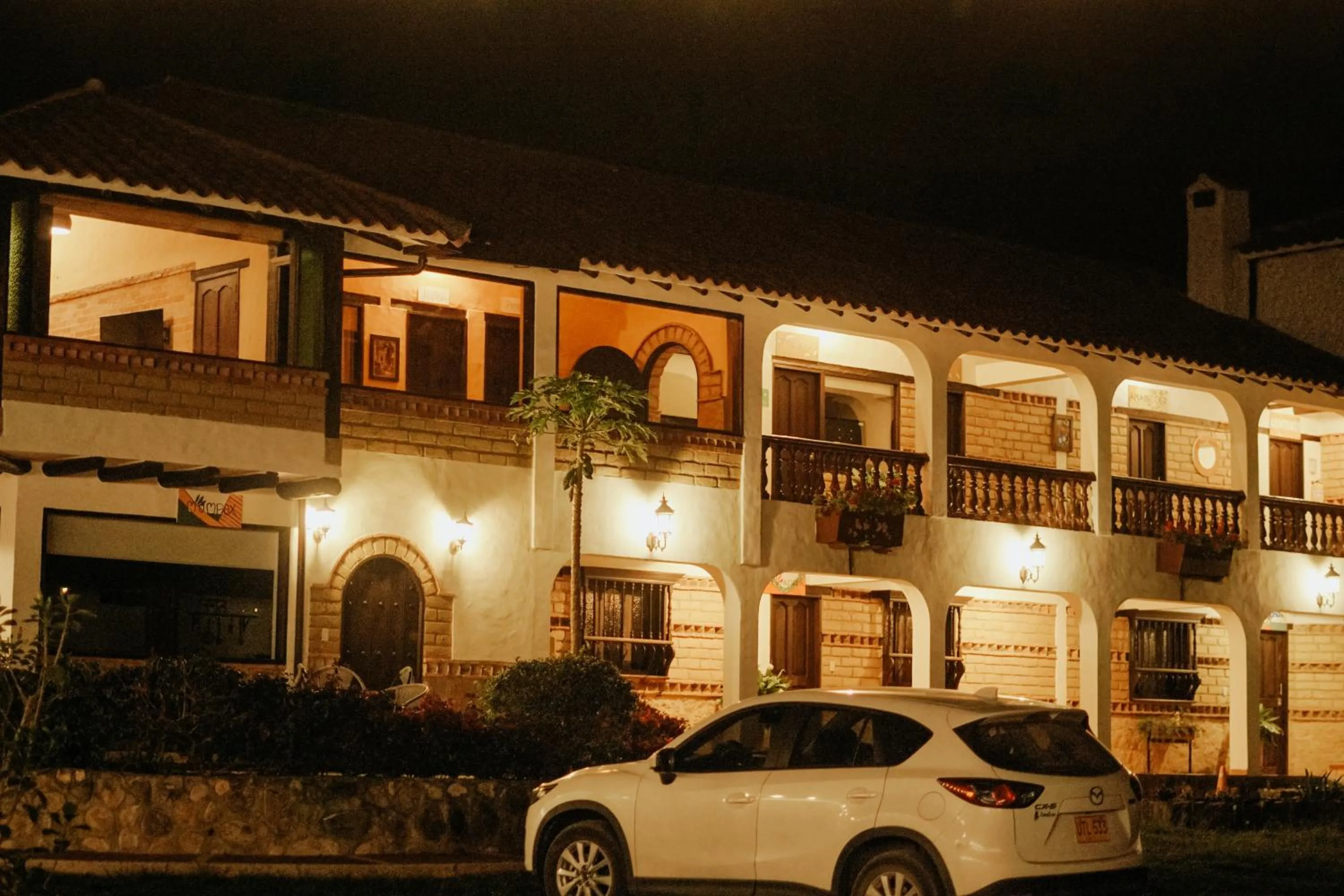 Property building in Bombon Hotel