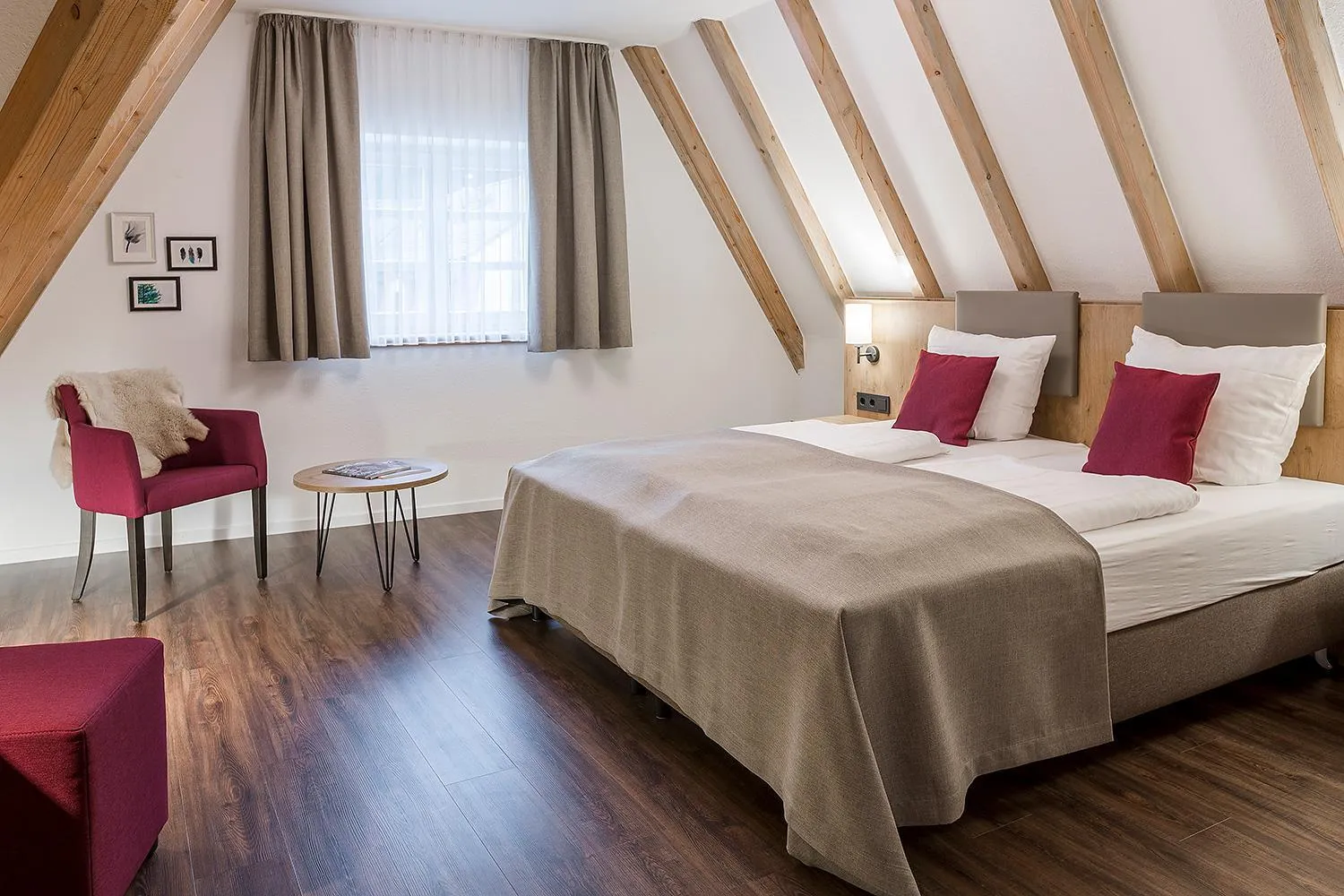 Photo of the whole room, Bed in Hotel & Restaurant Lamm