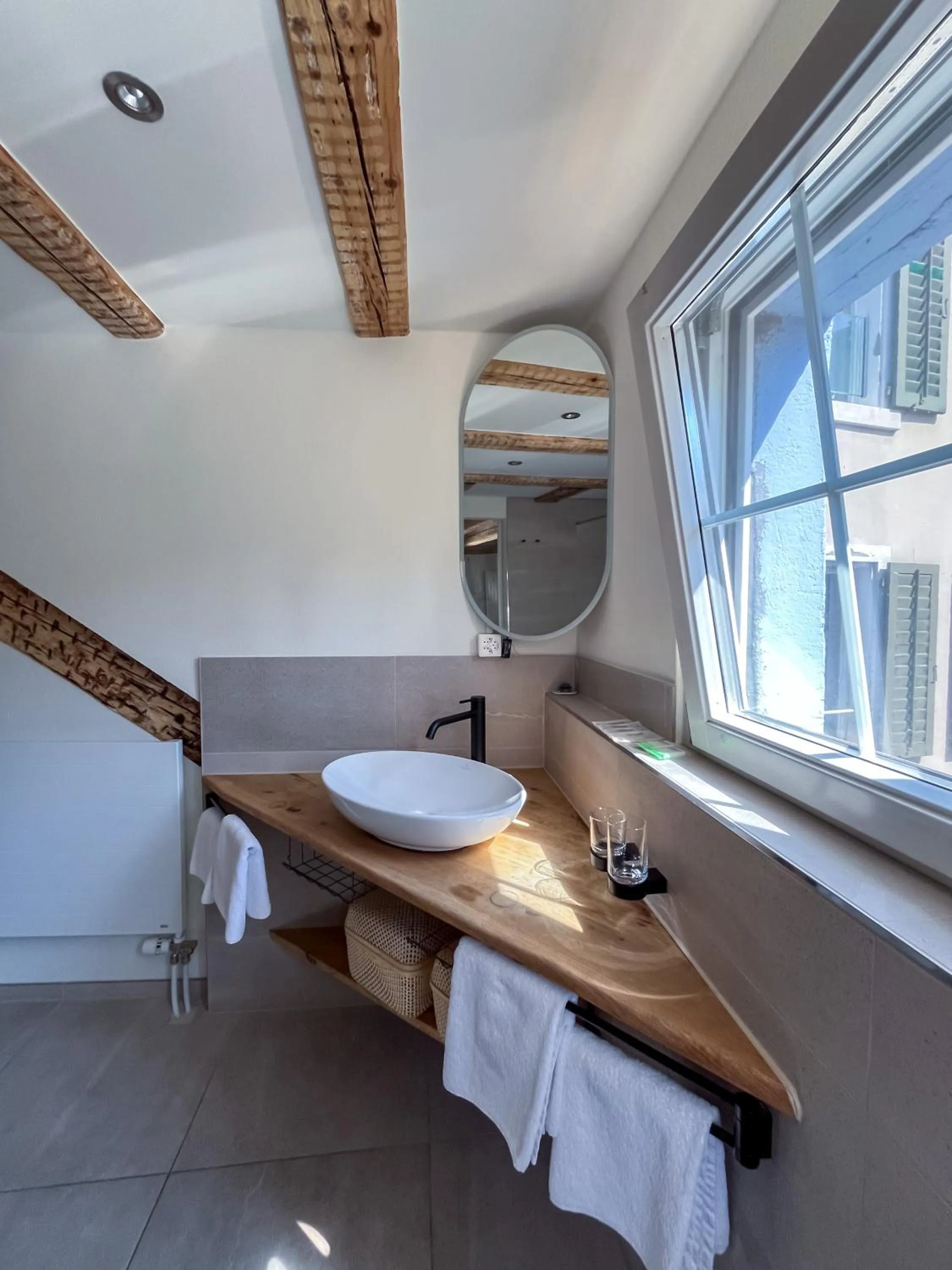 Bathroom in stattHotel