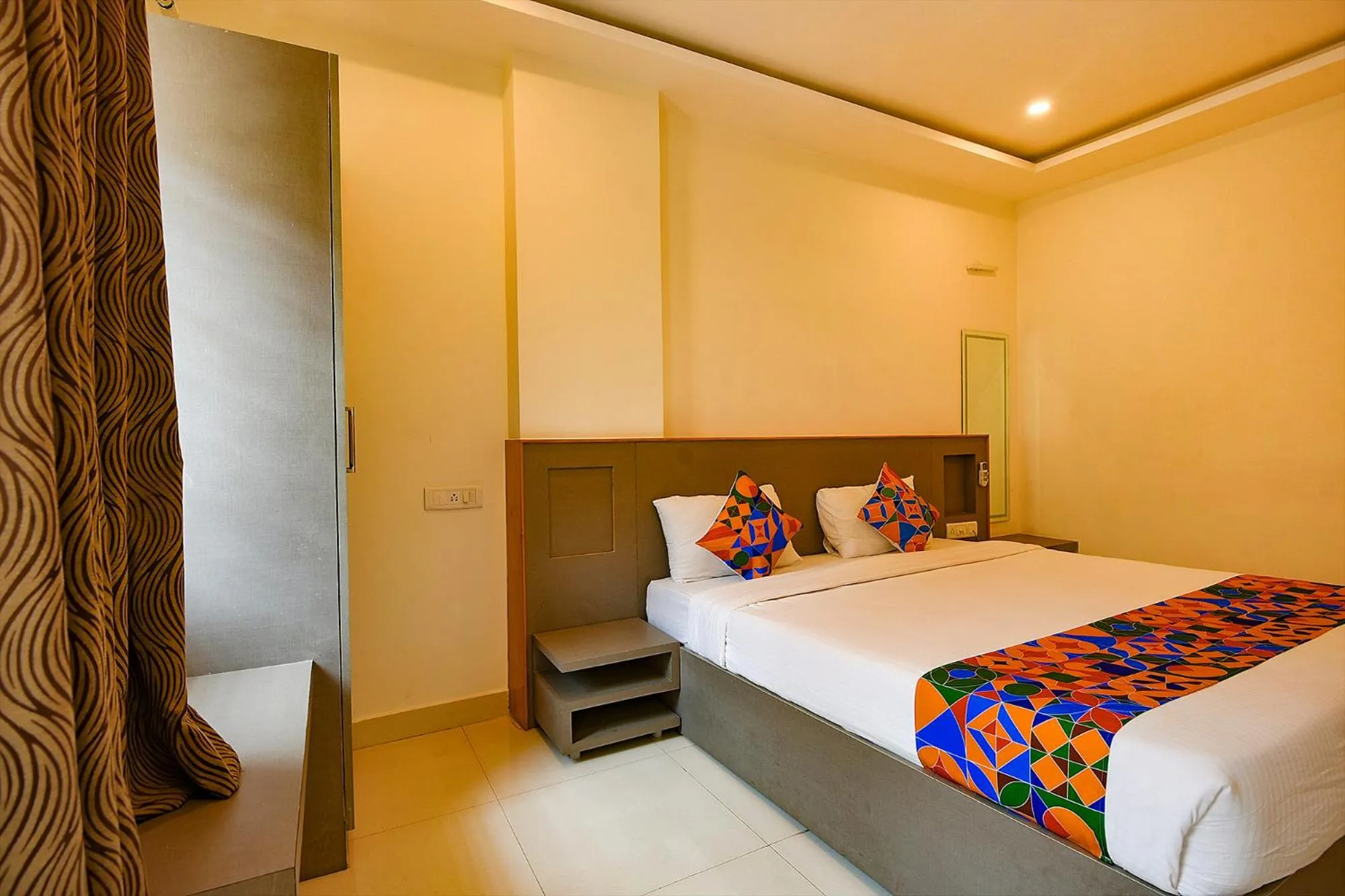Bed in FabHotel Champion Gateway - Yelahanka
