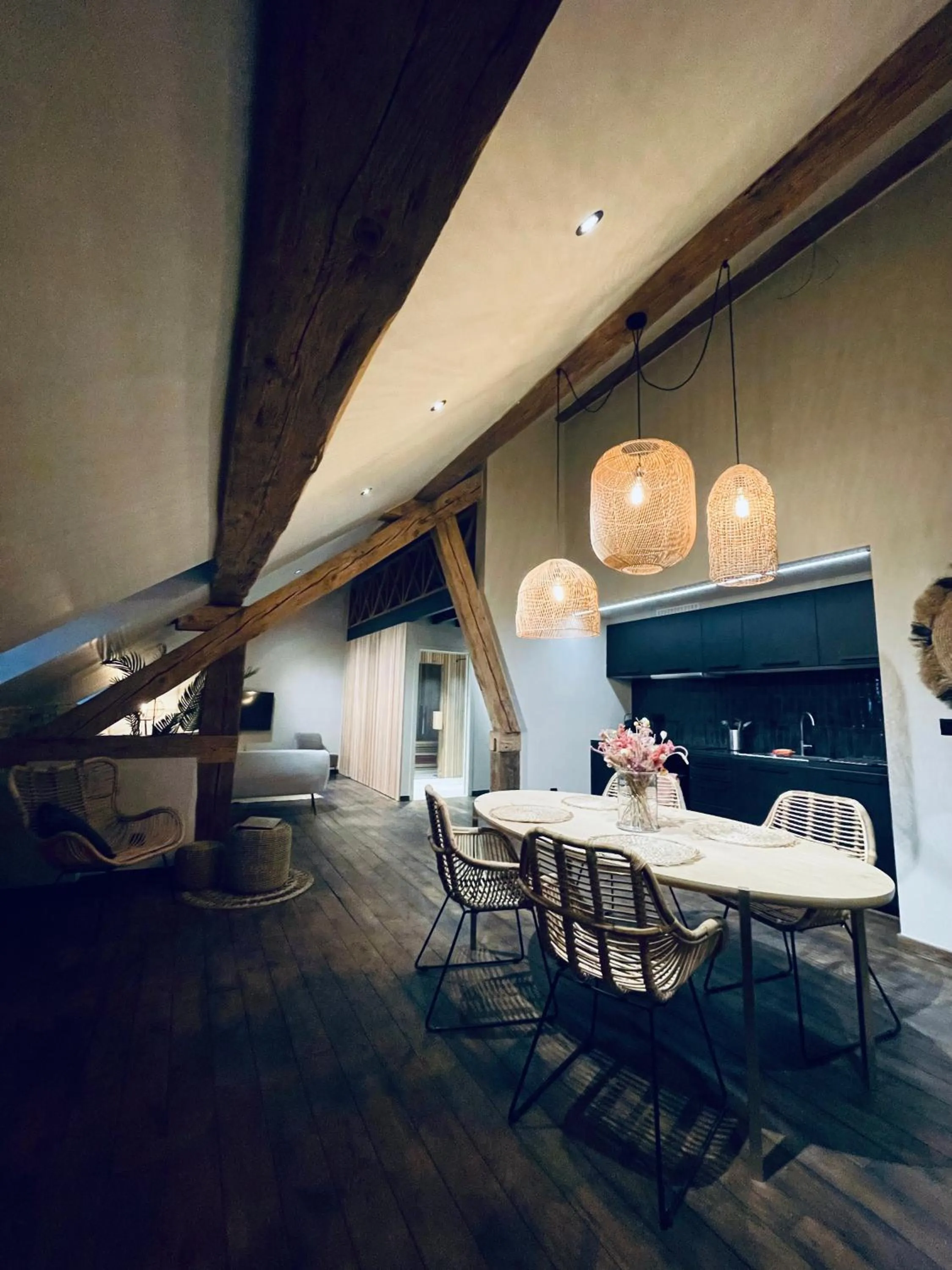 Dining area in Domaine Sur Les Sarts