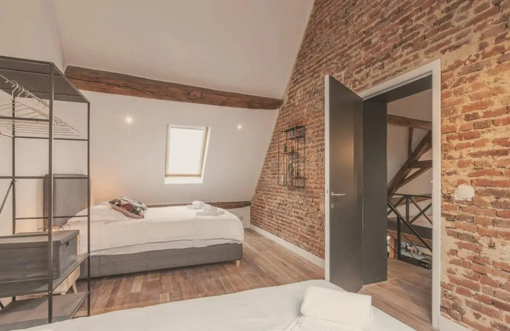 kitchen, Bed in Domaine Sur Les Sarts