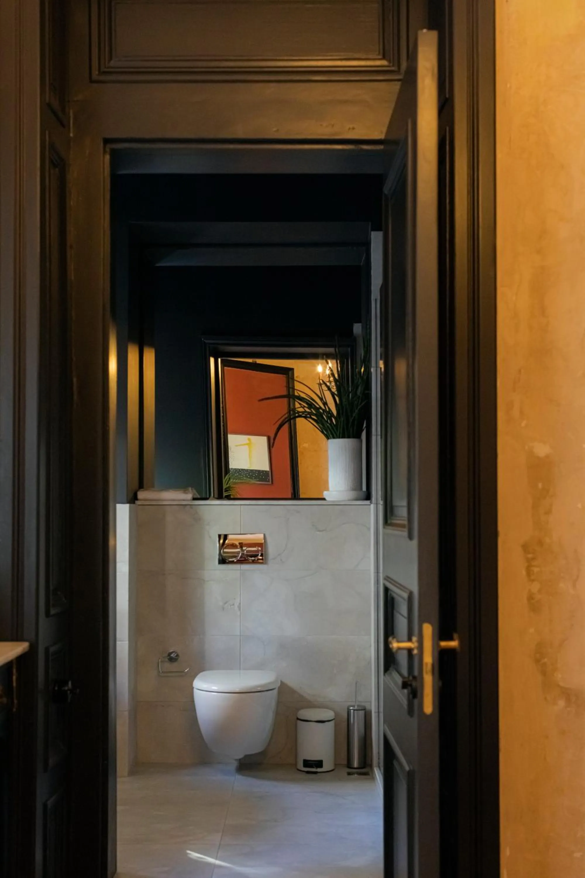 Toilet in Unfound Door - Design Hotel