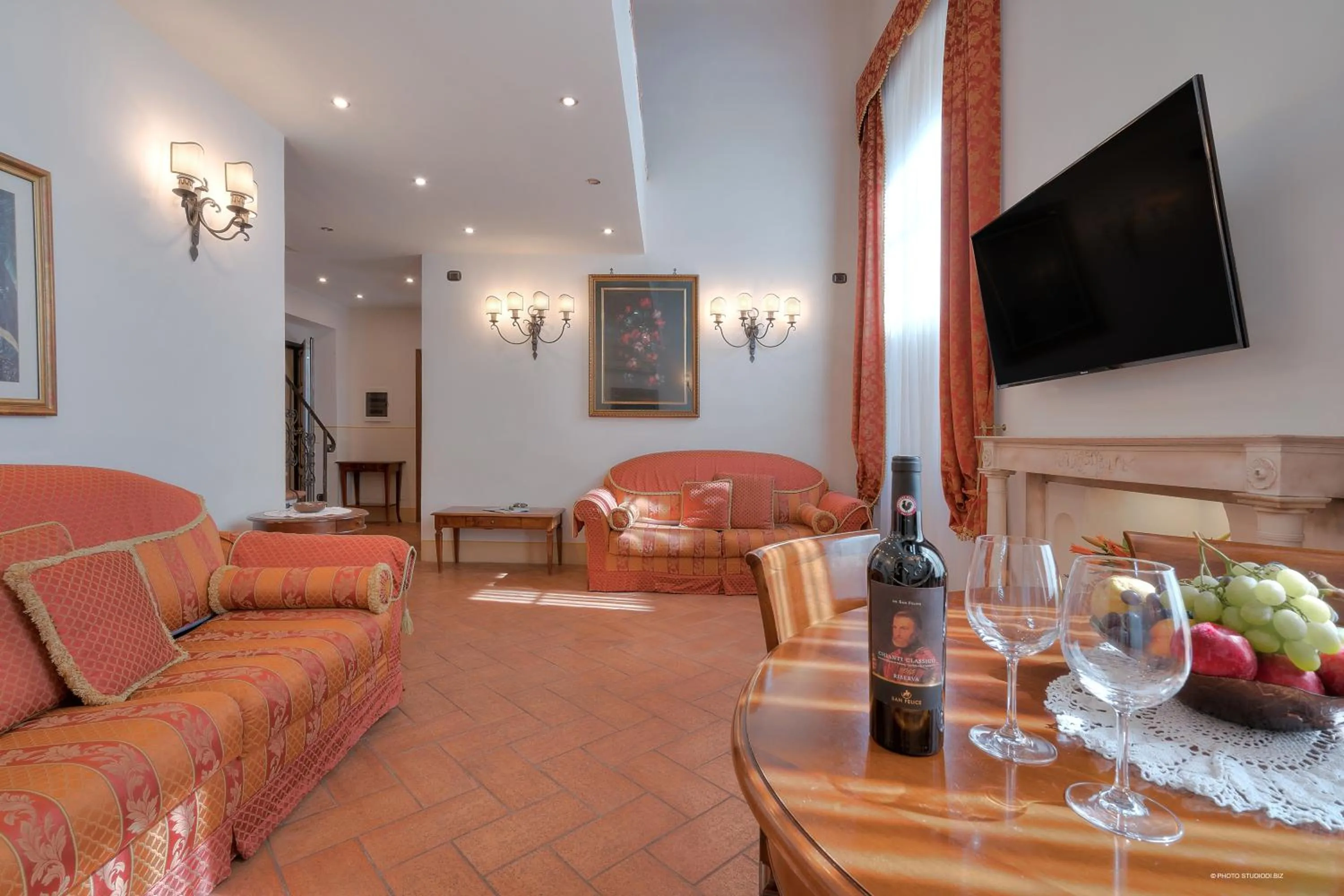 Living room in First of Florence