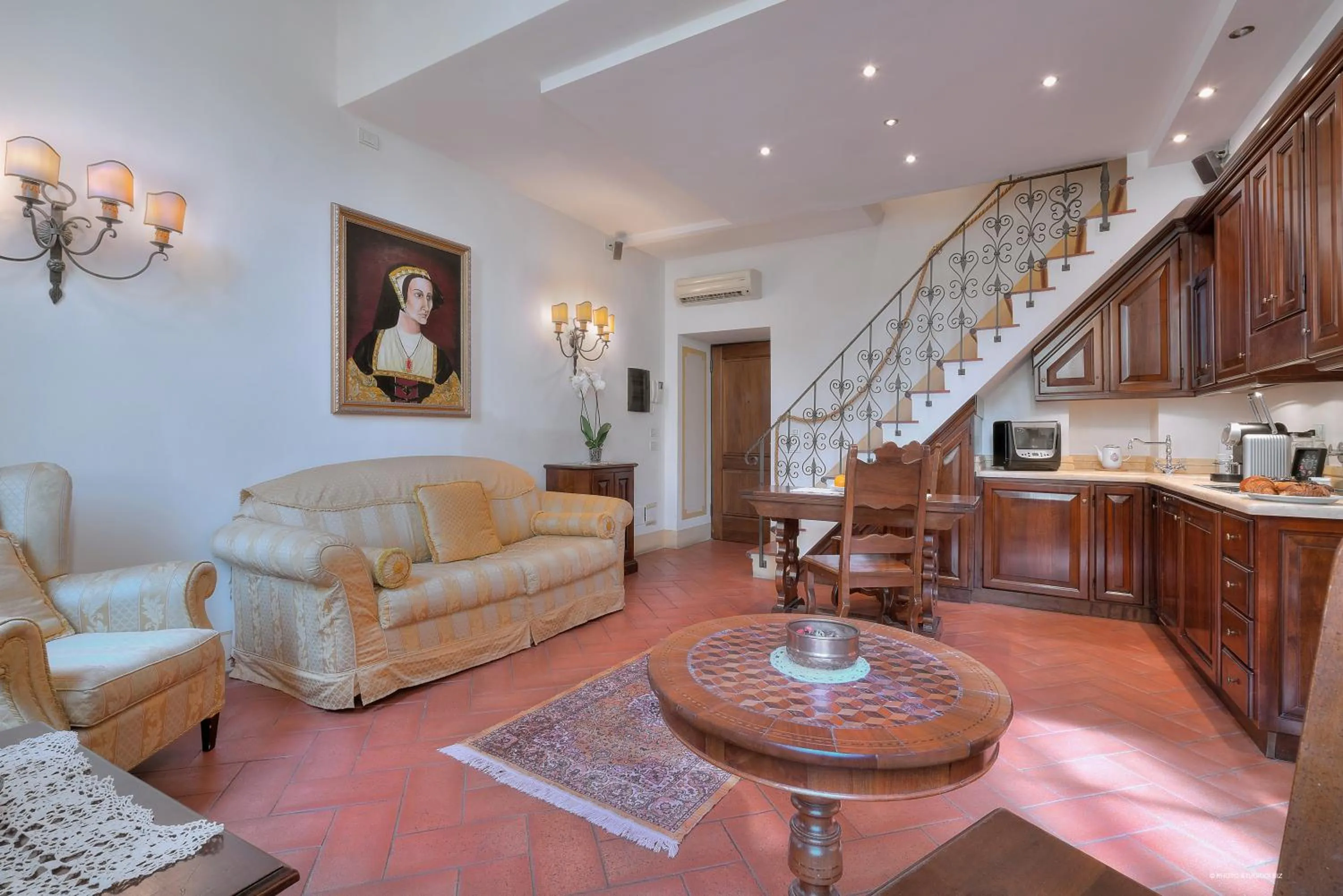 Living room in First of Florence