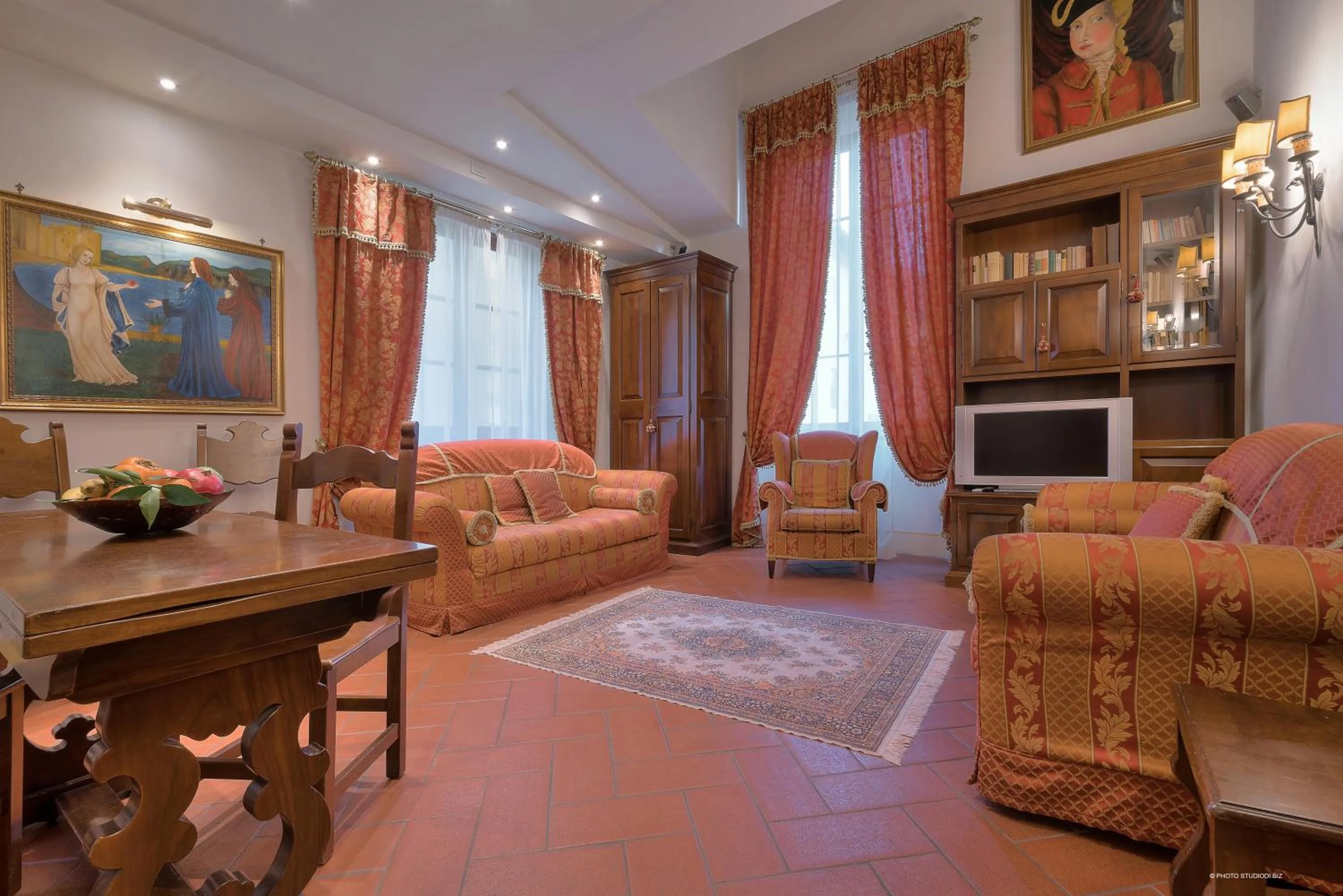 Living room in First of Florence