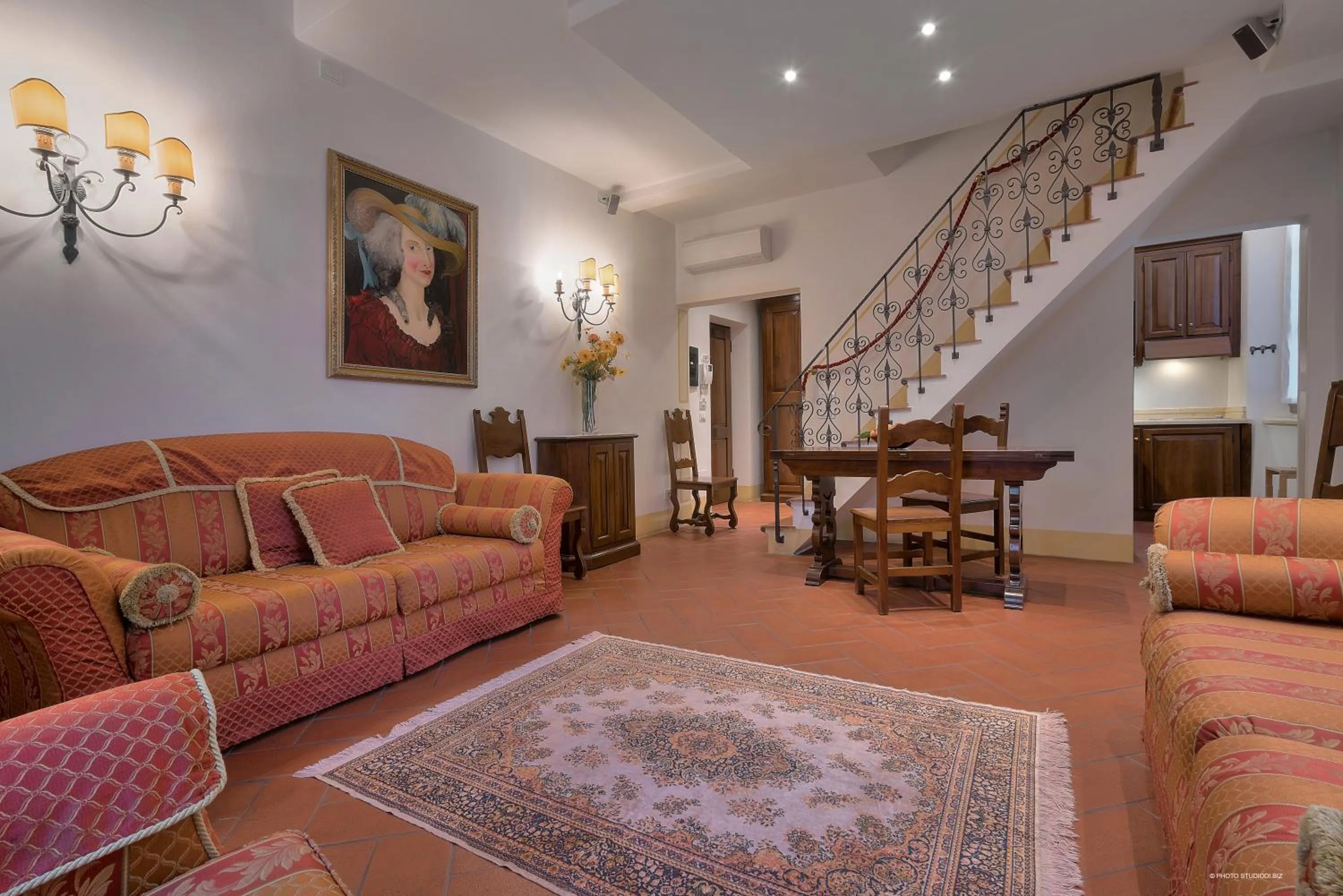 Living room in First of Florence