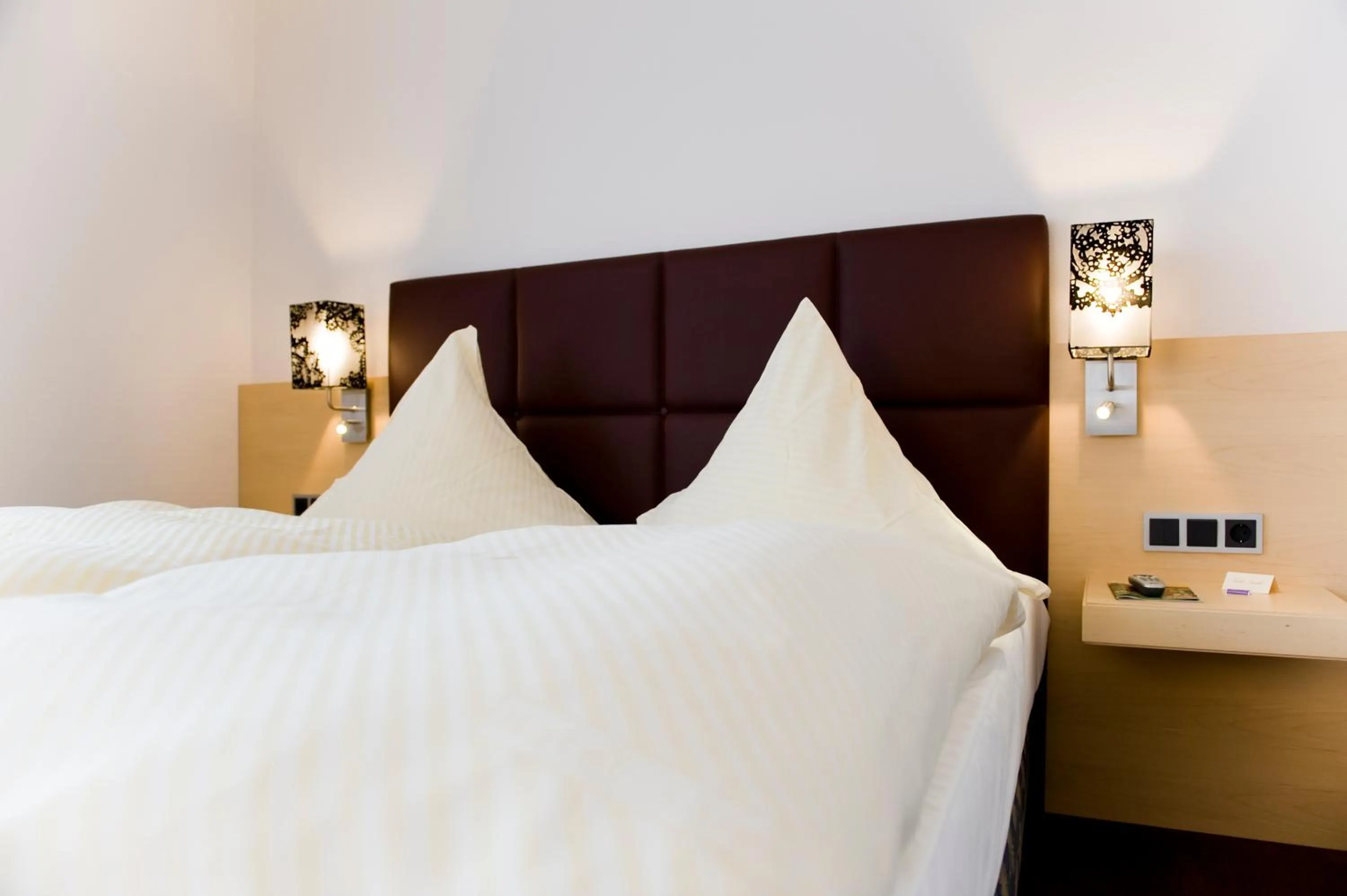 Decorative detail, Bed in Hotel Lücke Rheine