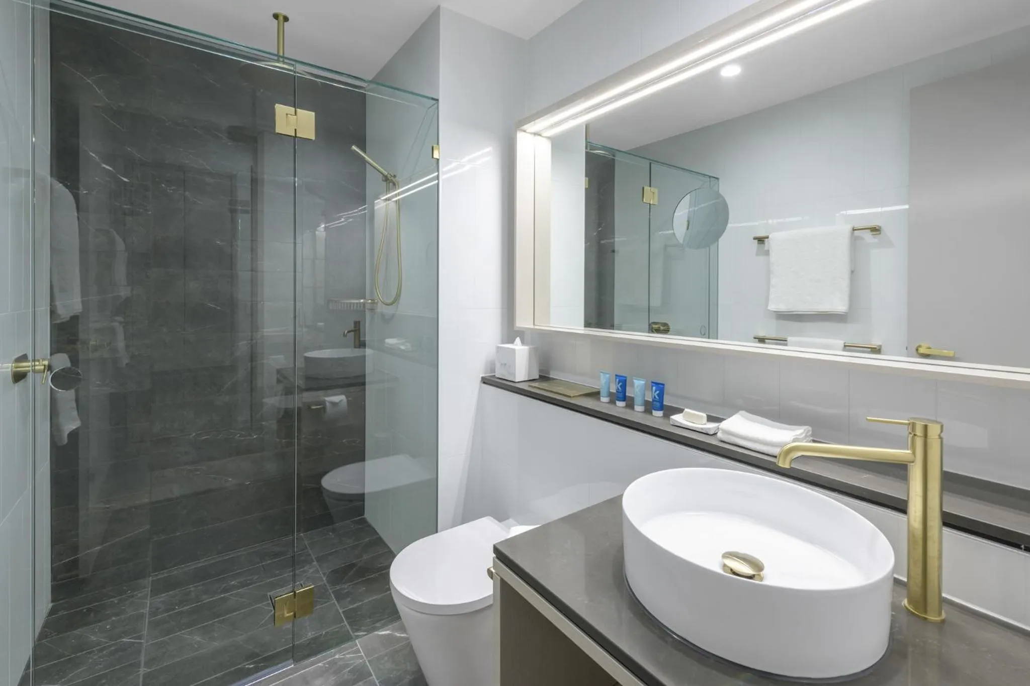 Shower in Meriton Suites Surfers Paradise