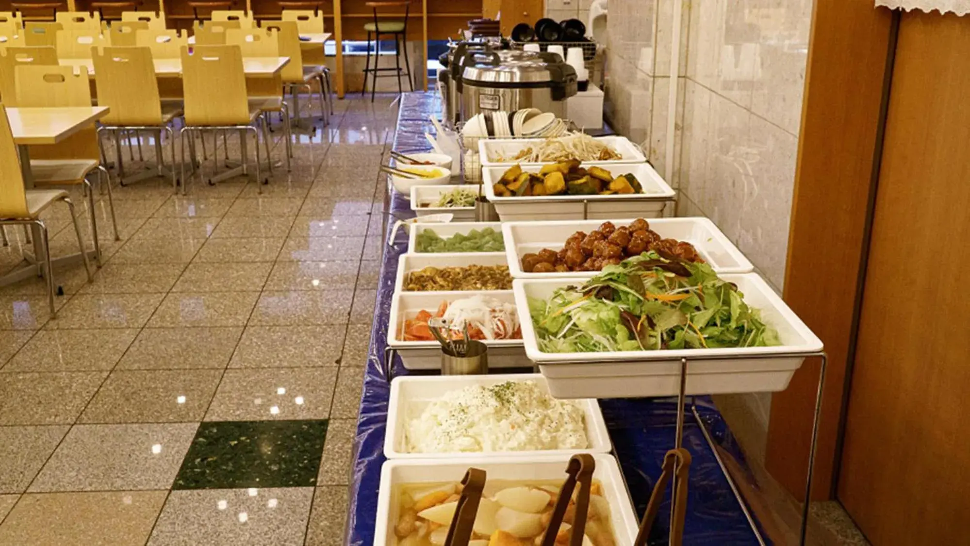 Buffet breakfast in Toyoko Inn Sendai Nishi-guchi Hirose-dori Buffet breakfast in Toyoko Inn Sendai Nishi-guchi Hirose-dori