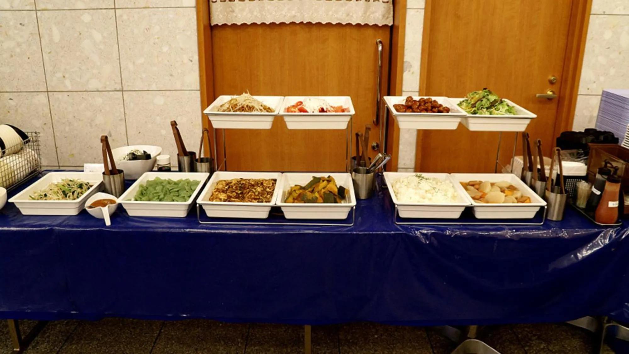 Buffet breakfast in Toyoko Inn Sendai Nishi-guchi Hirose-dori