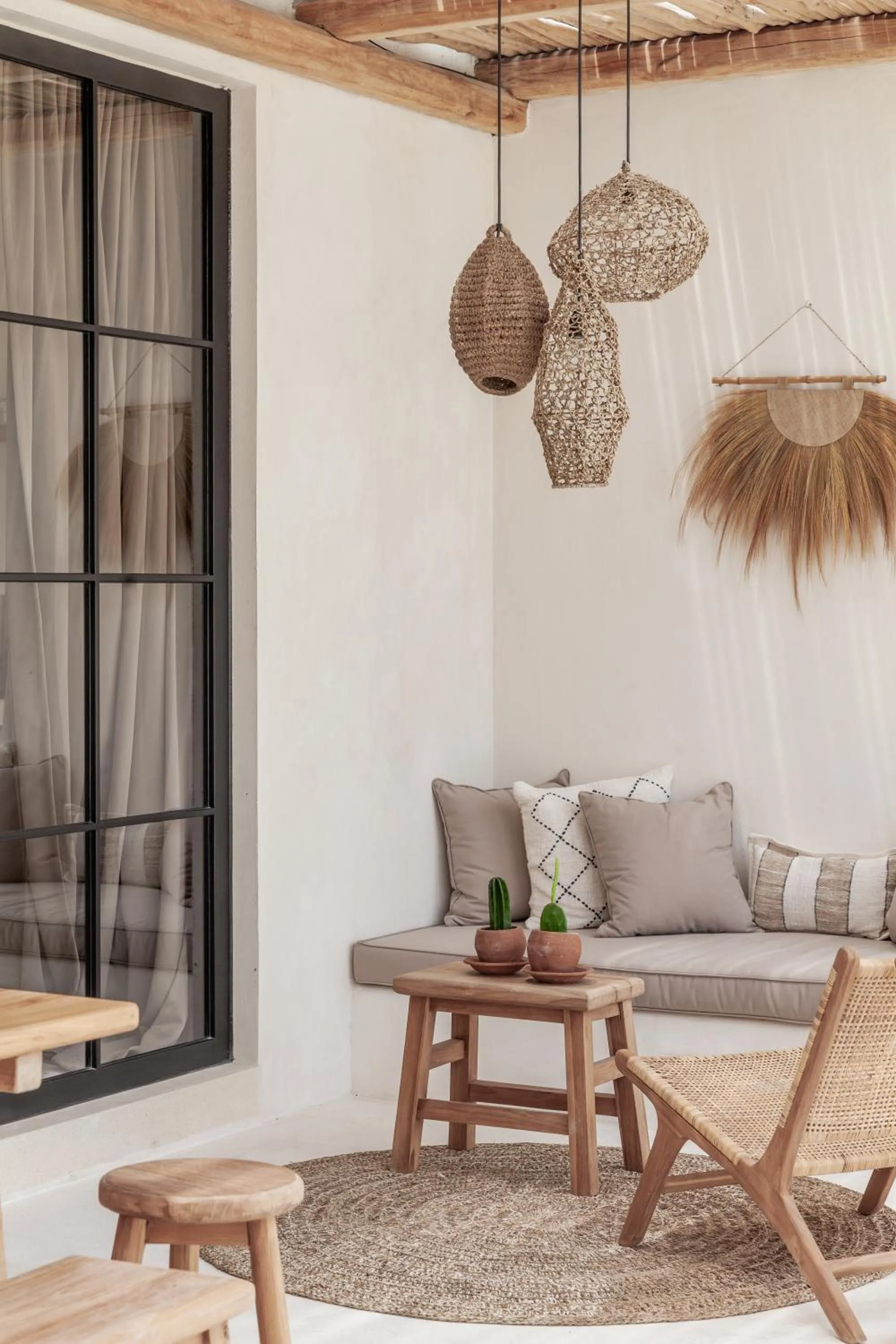 Seating area in YUCCA villas