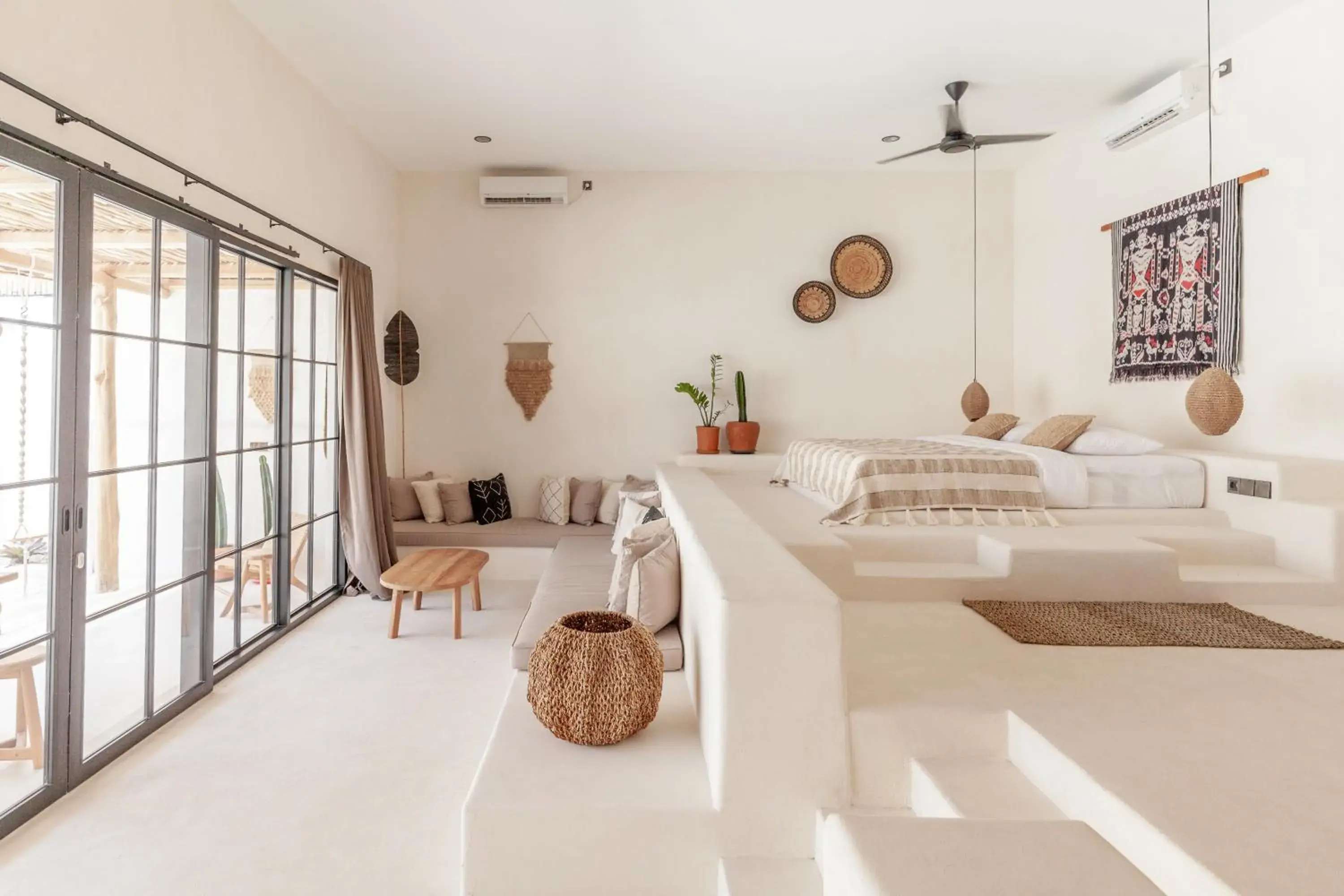 Living room, Bed in YUCCA villas Living room, Bed in YUCCA villas