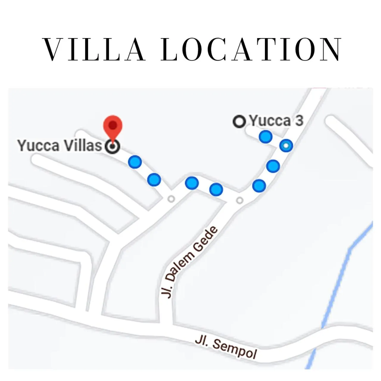 Location in YUCCA villas
