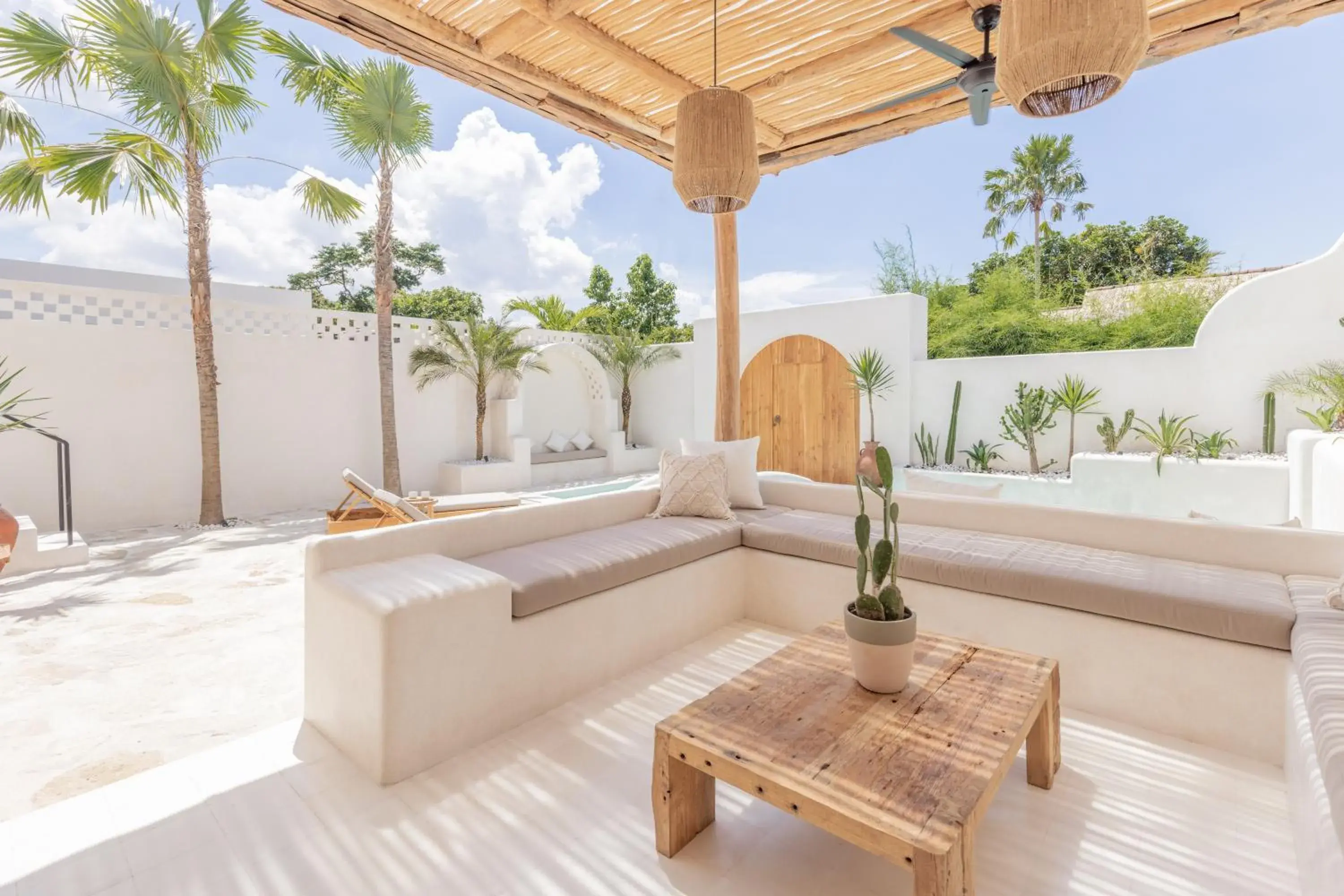 Living room in YUCCA villas Living room in YUCCA villas