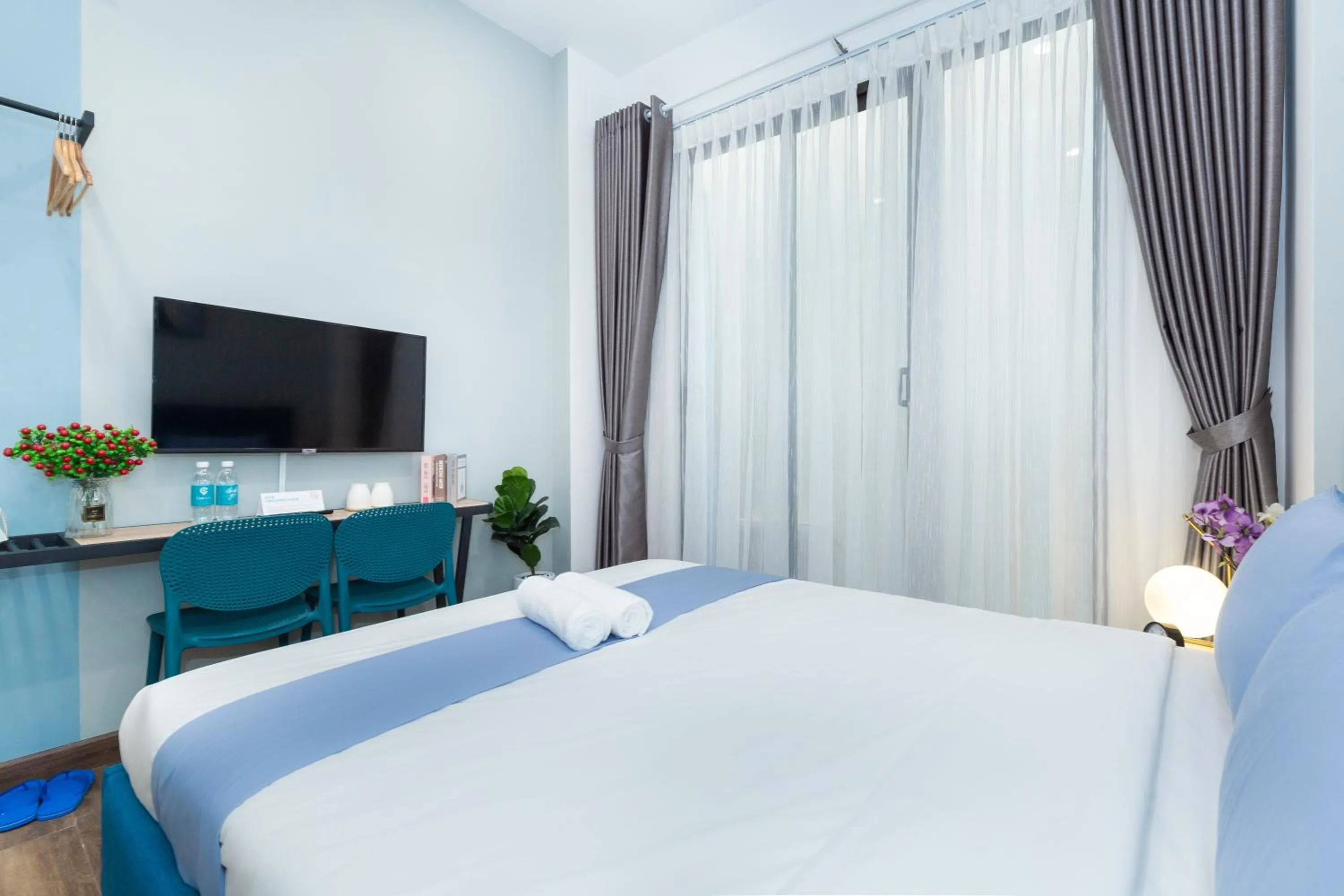 Bed in Cozrum Homes Greena House