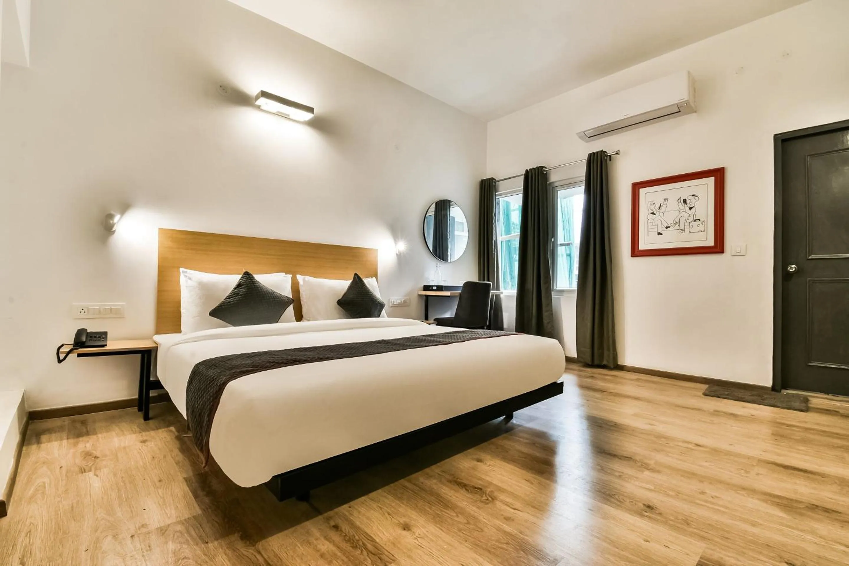 Bedroom, Bed in Townhouse Menka