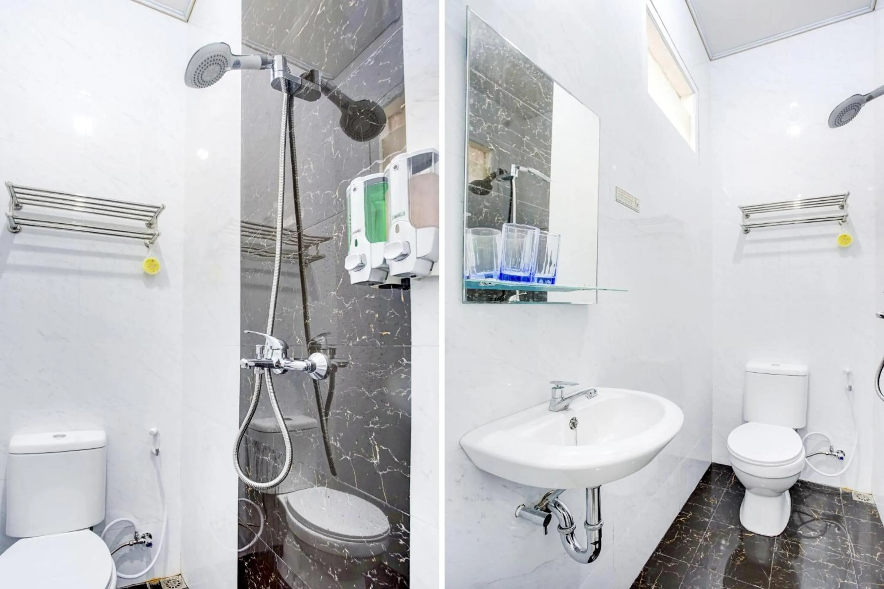 Bathroom in RedDoorz Plus Syariah near Exit Toll ITERA Lampung 2