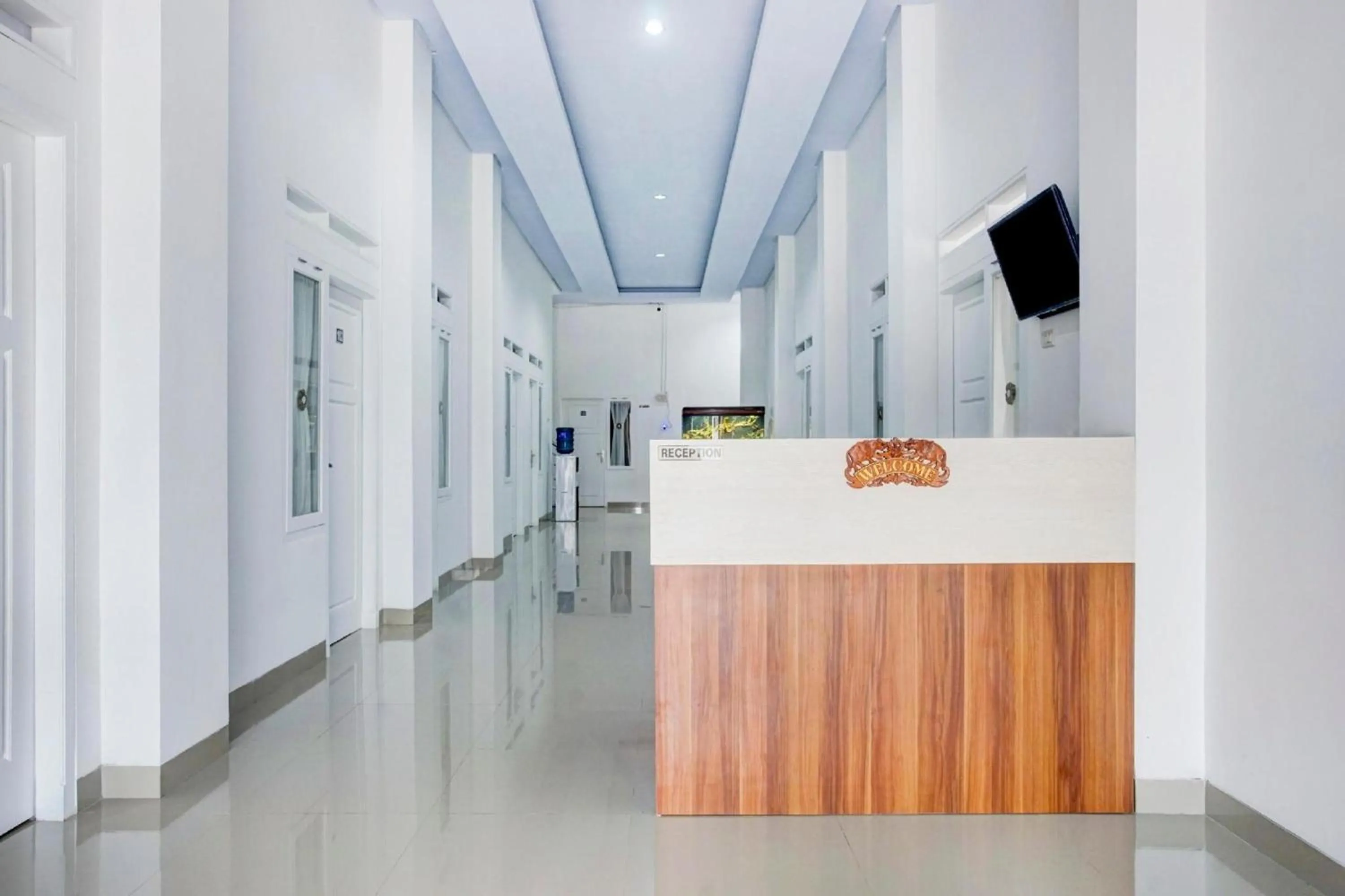 Lobby or reception in Hotel O Sukarame Near Imanuel Hospital Way Halim Formerly Hotel Griya Bawean