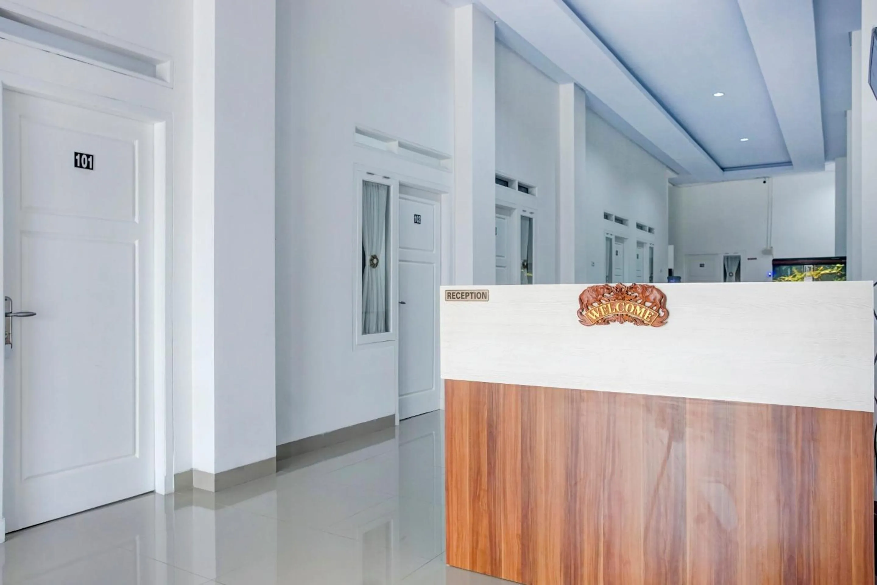 Lobby or reception in RedDoorz Plus Syariah near Exit Toll ITERA Lampung 2