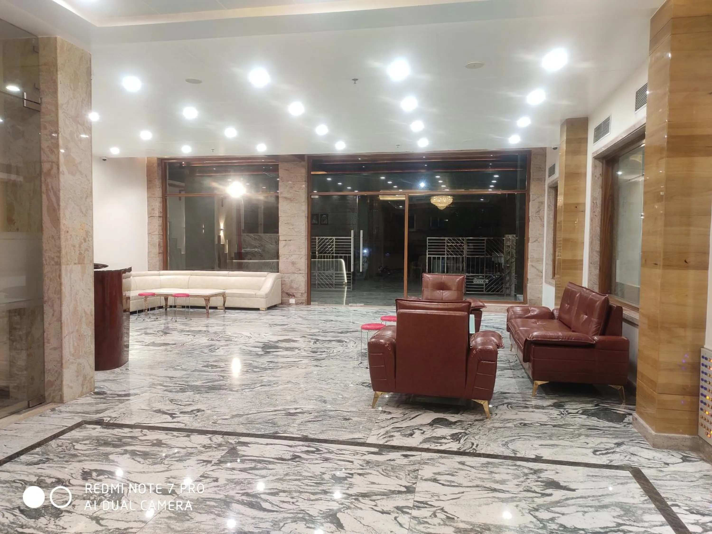 Facade/entrance in Hotel Shree Shyam International