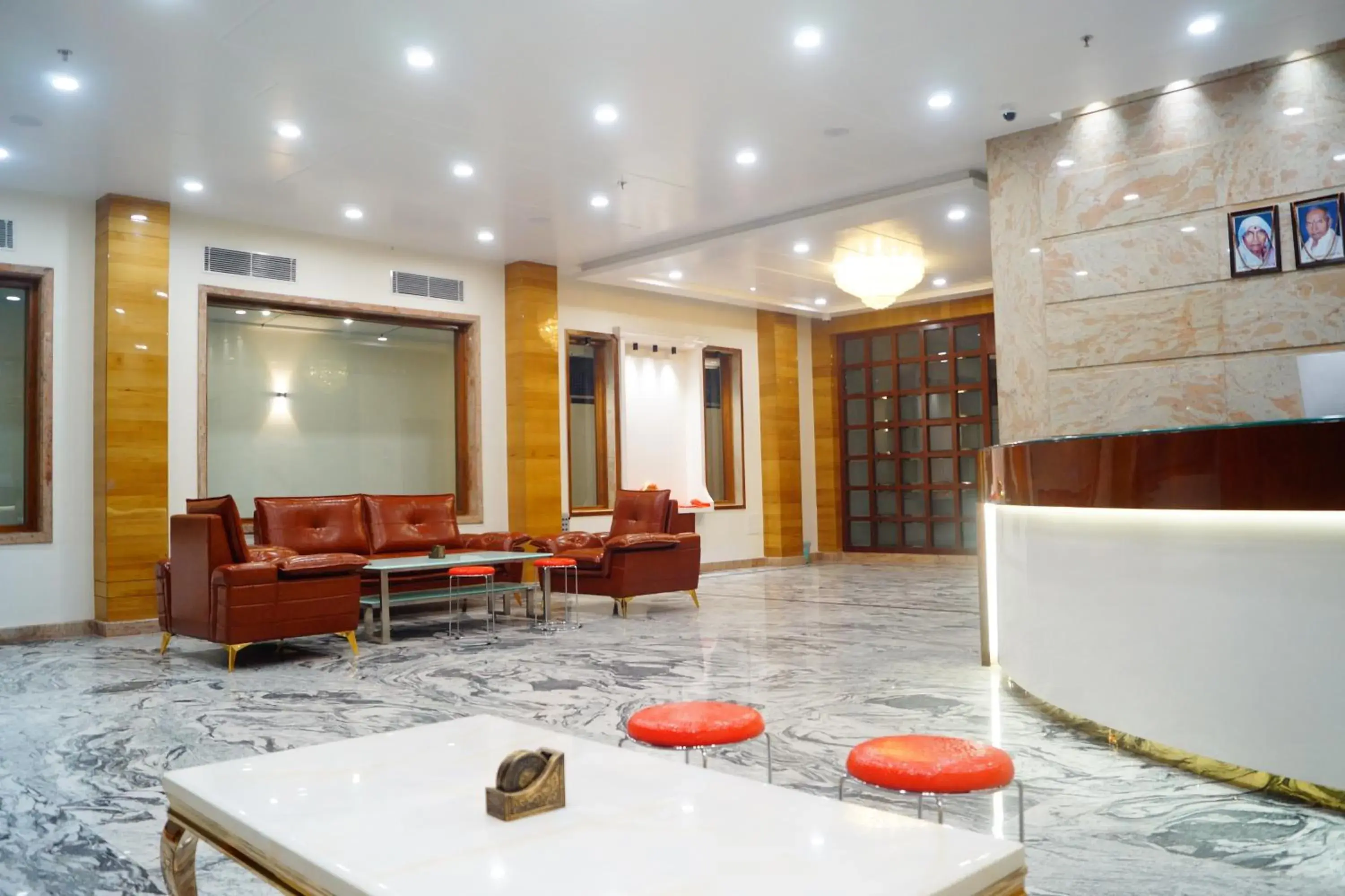Lobby or reception in Hotel Shree Shyam International Lobby or reception in Hotel Shree Shyam International