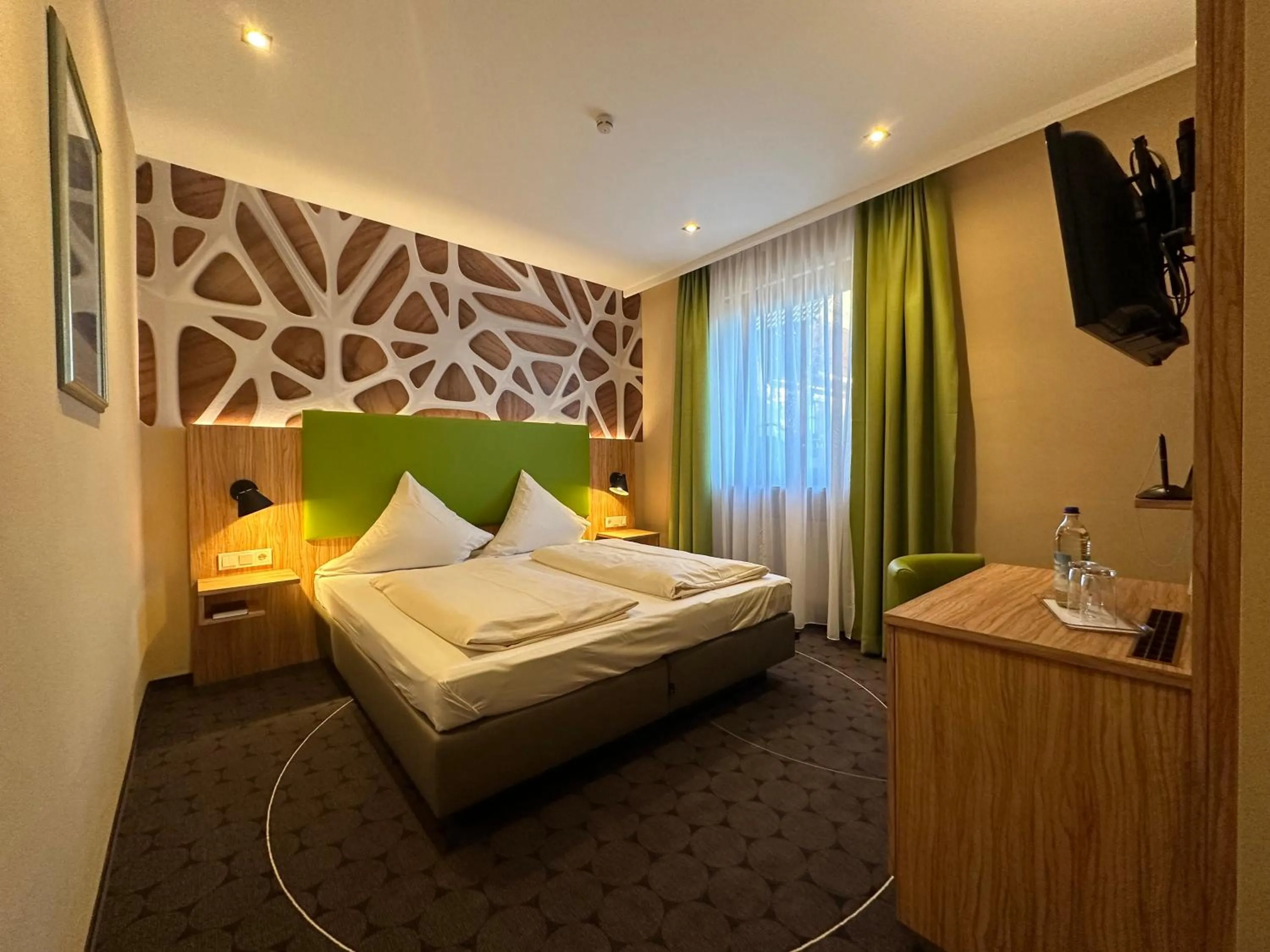 Bed in ROTHSEE Hotel