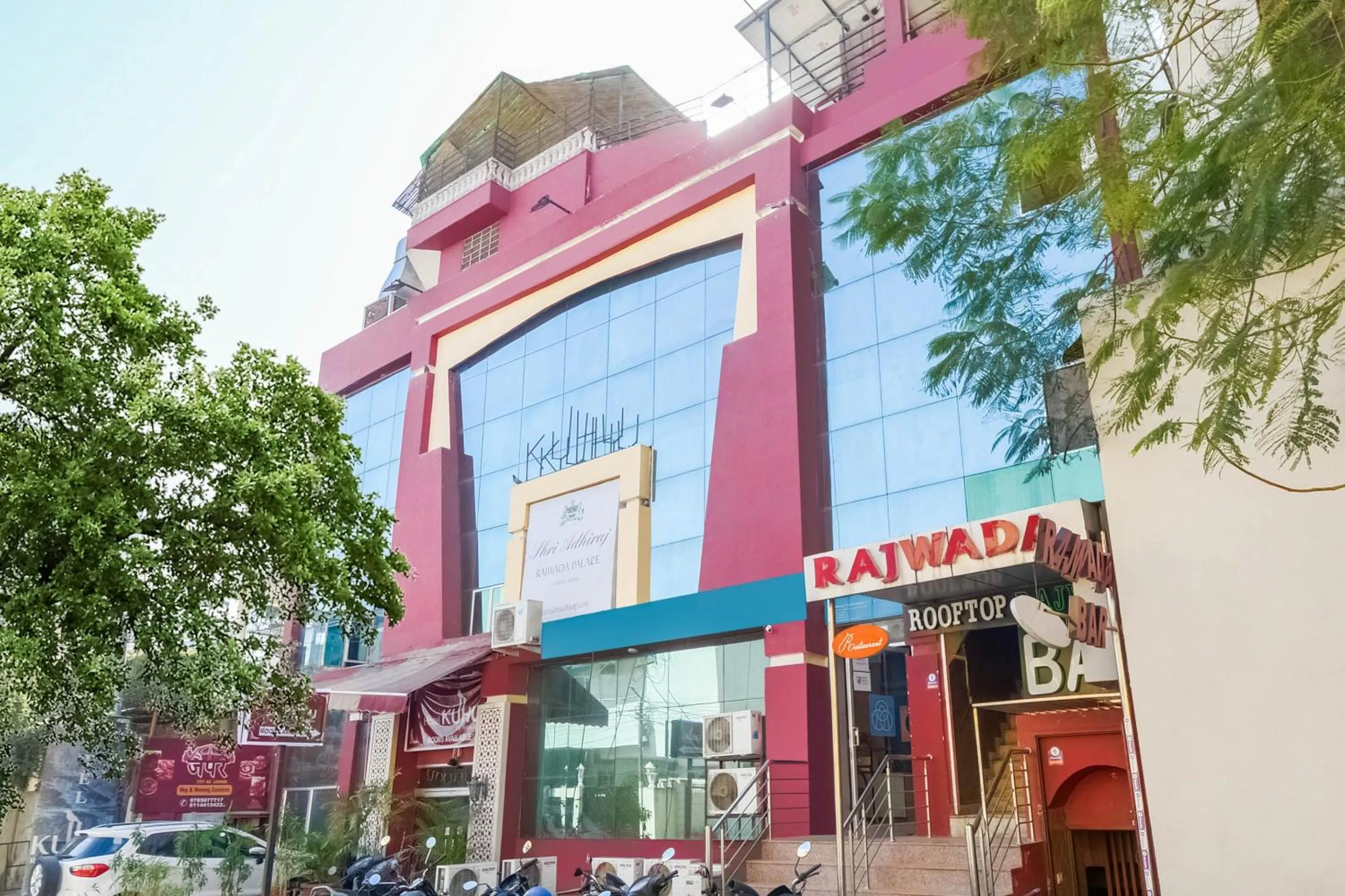 Facade/entrance in Collection O Rajwada Palace