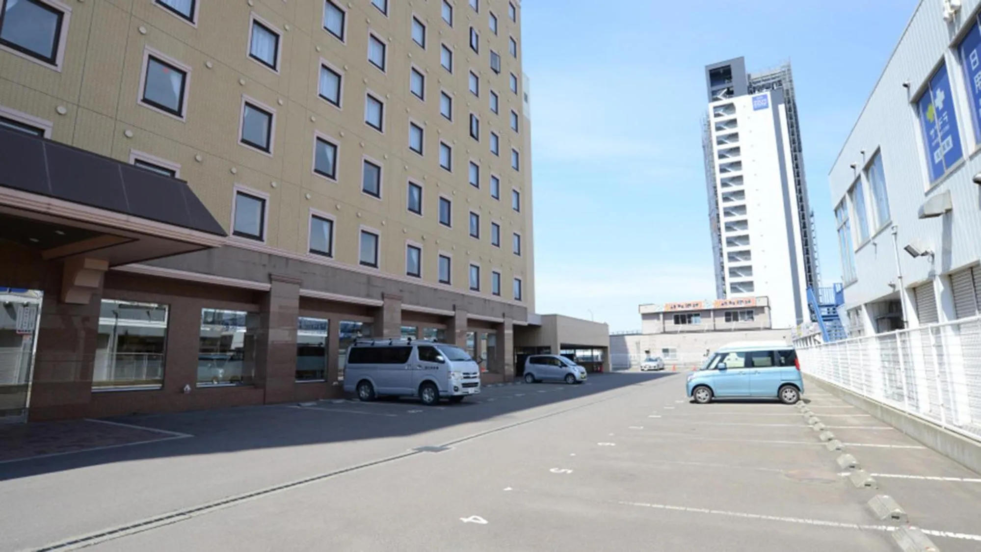 Parking in Toyoko Inn Hokkaido Hakodate Ekimae Asaichi