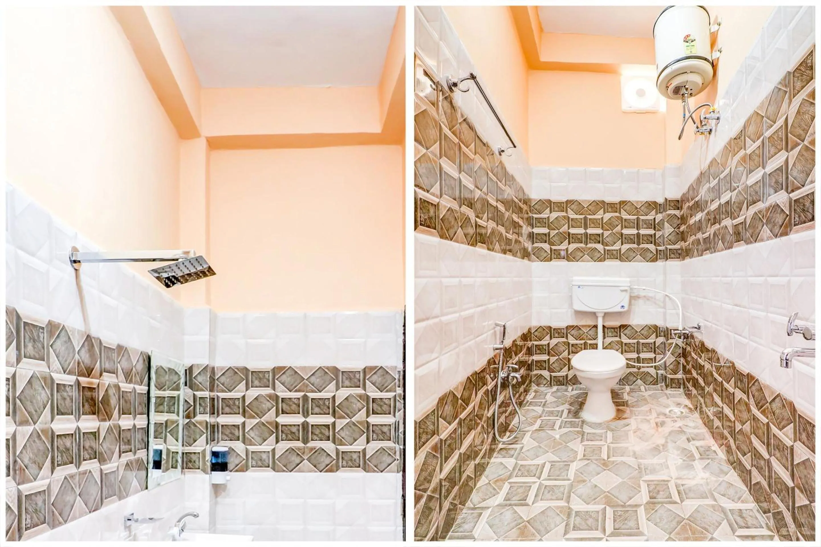 Bathroom in Hotel O R K RESIDENCY SGPGI